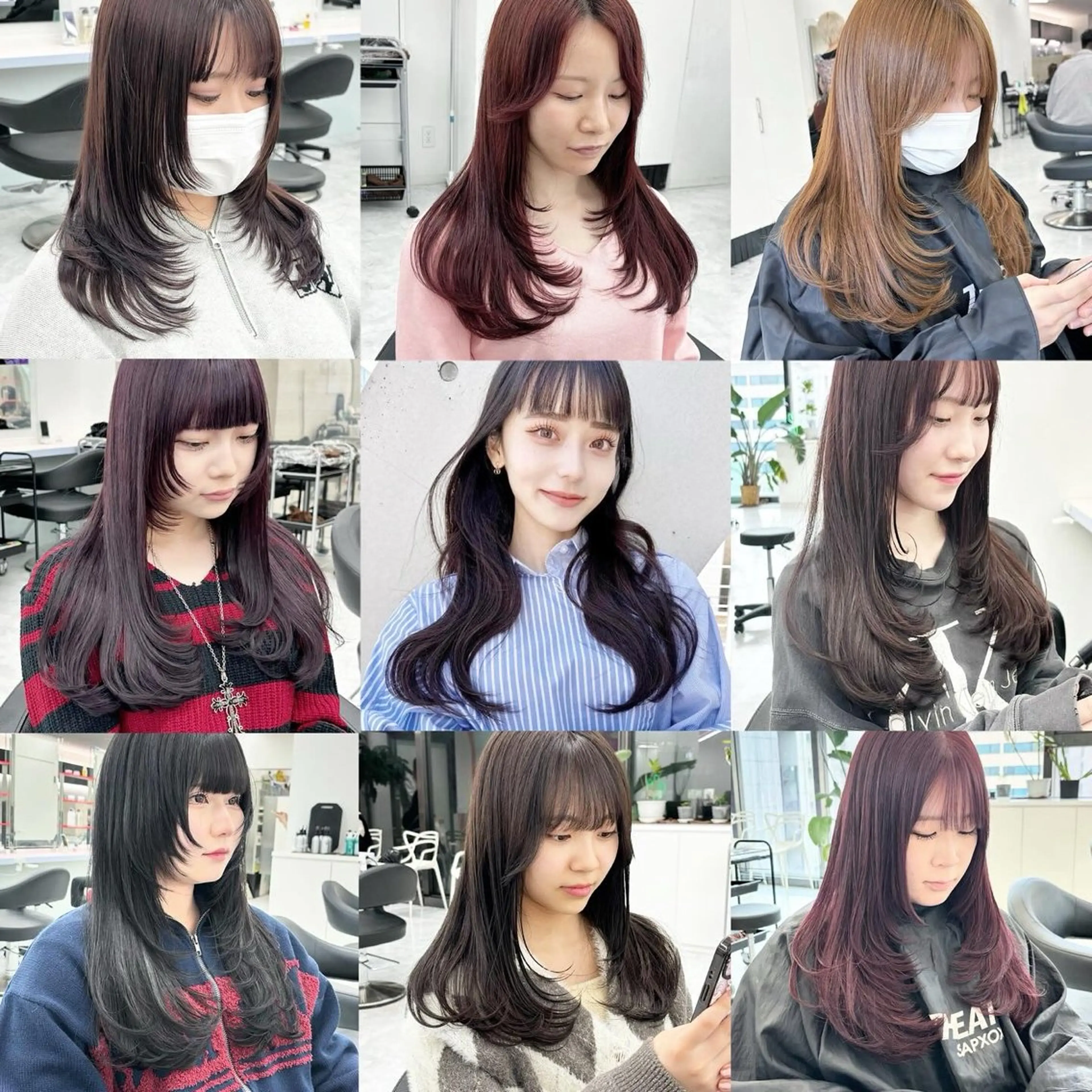 💜💛SNSで大人気の上品で可愛い小顔レイヤーカット💛💜＋ラクトン配合トリートメント✨️の写真