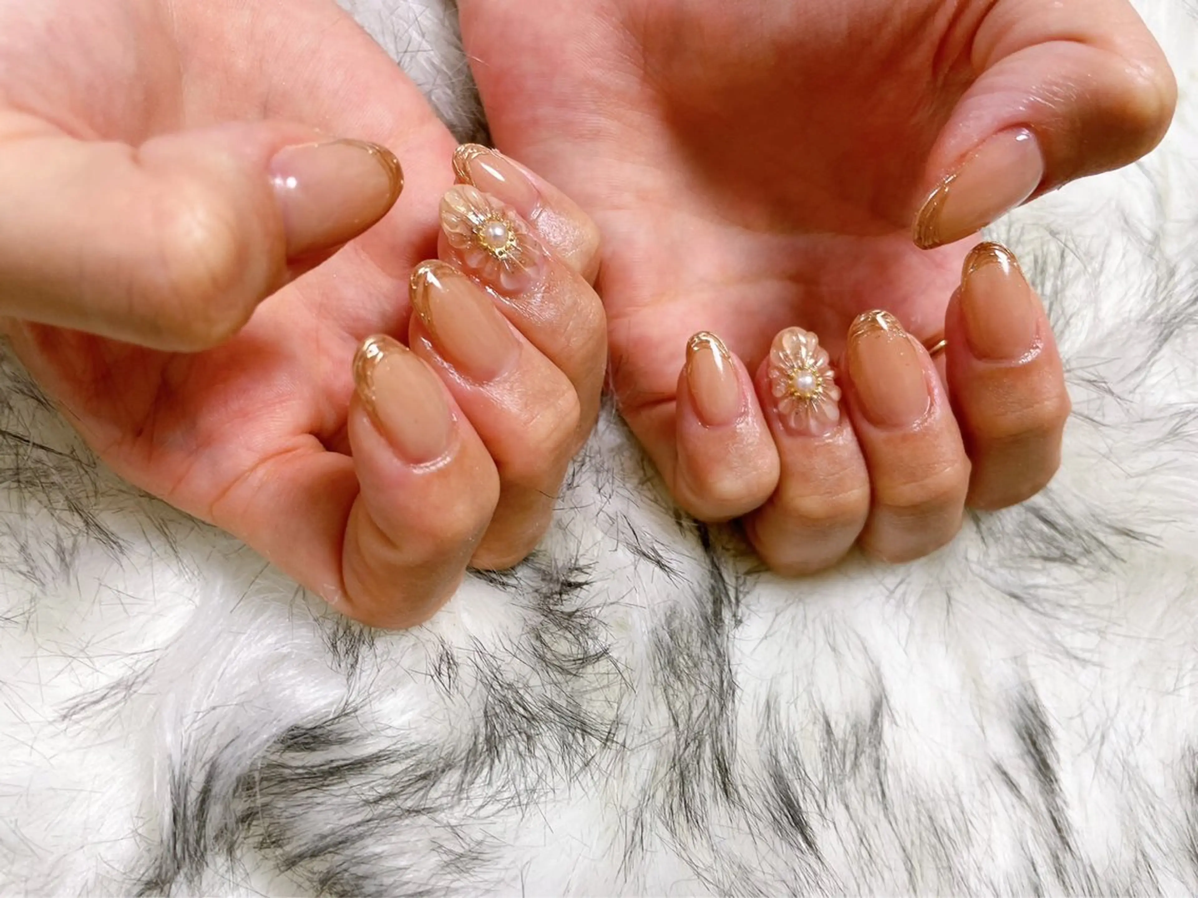 ネイル ぷっくりネイル ハンドネイル kiki nail 二子玉川のネイルデザイン