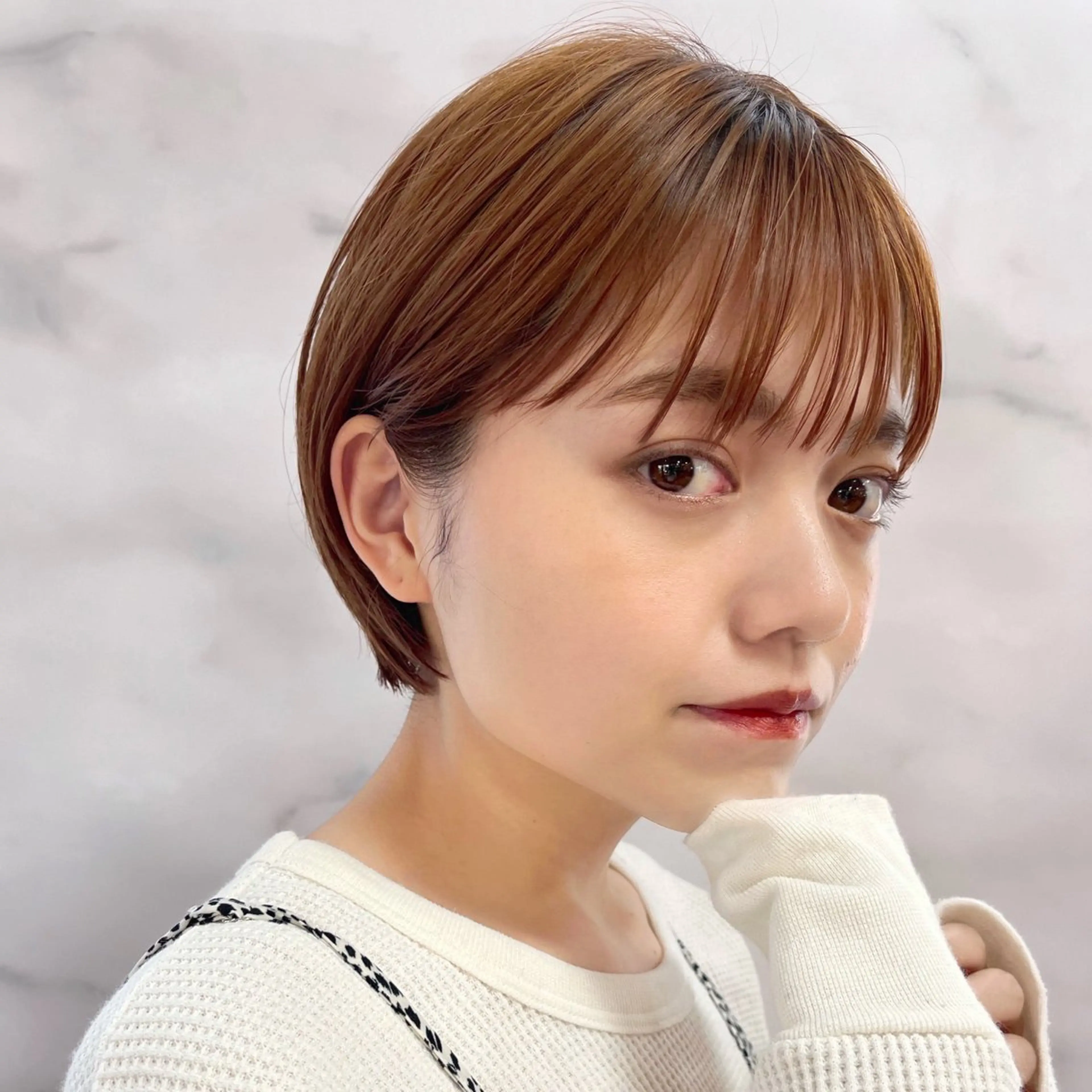 ショート カラー ショートヘア ショートヘア特化 似合せが得意🤩のヘアスタイル