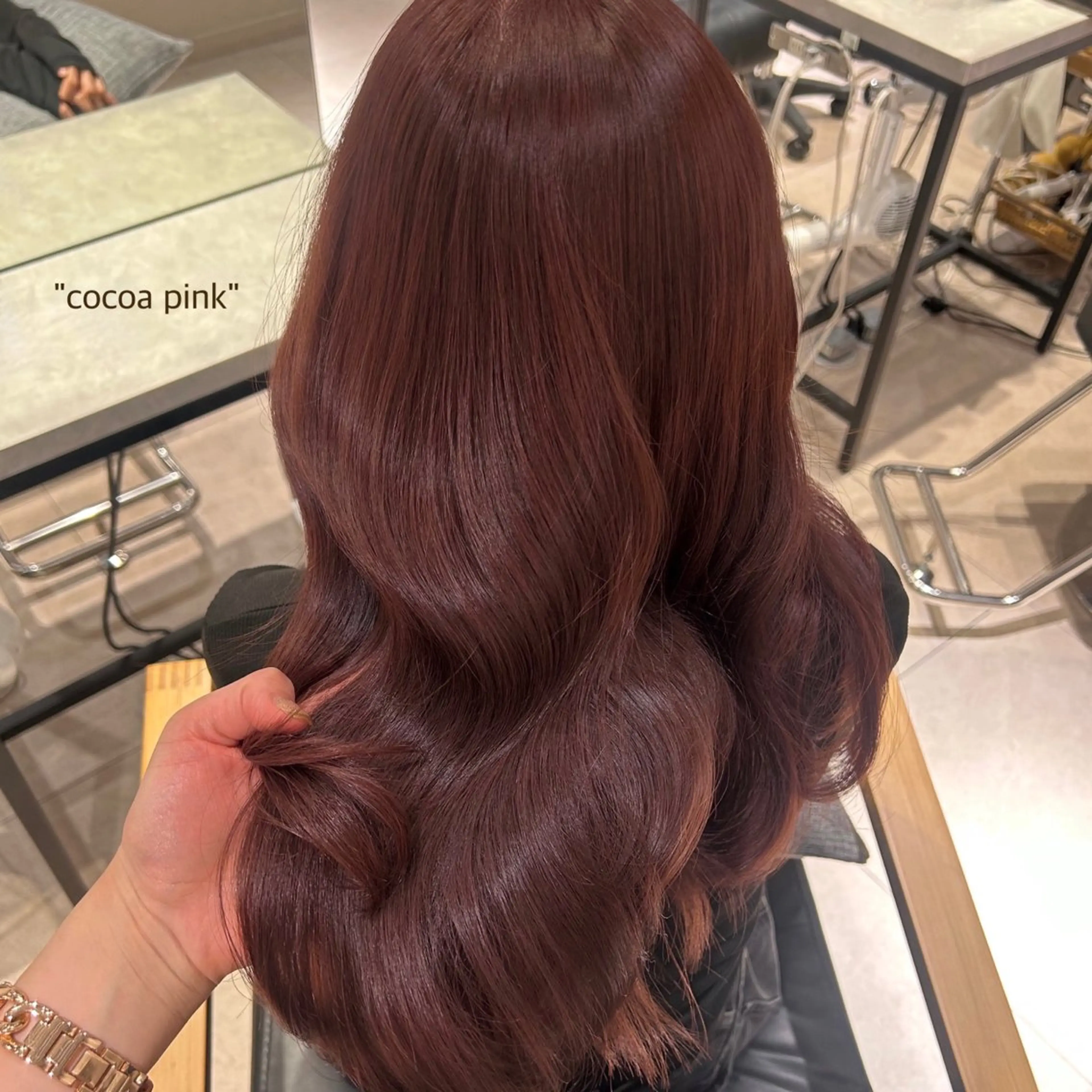 ロング カラー ミディアムヘア Chifumiのヘアスタイル