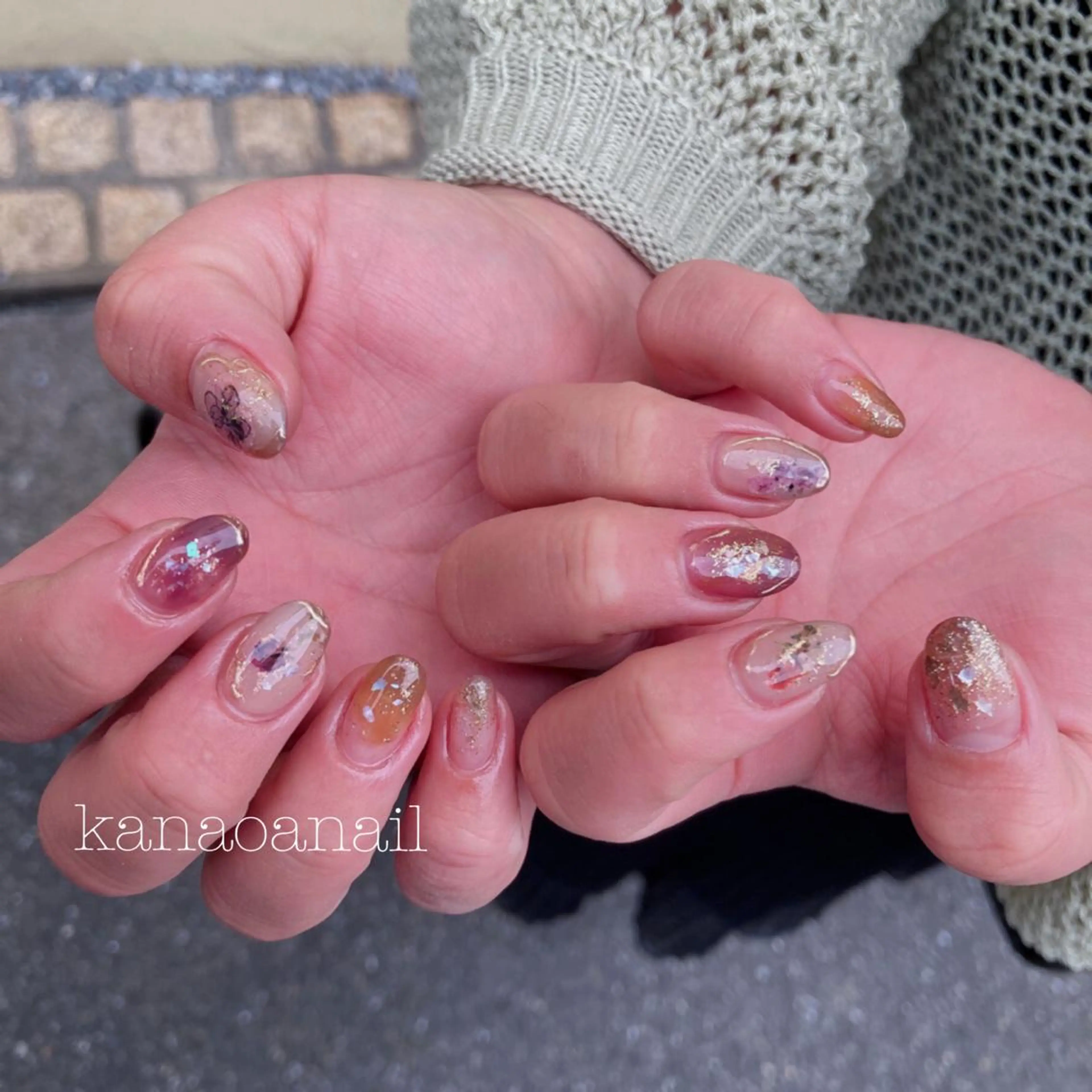 ネイル kanaoa nailのネイルデザイン