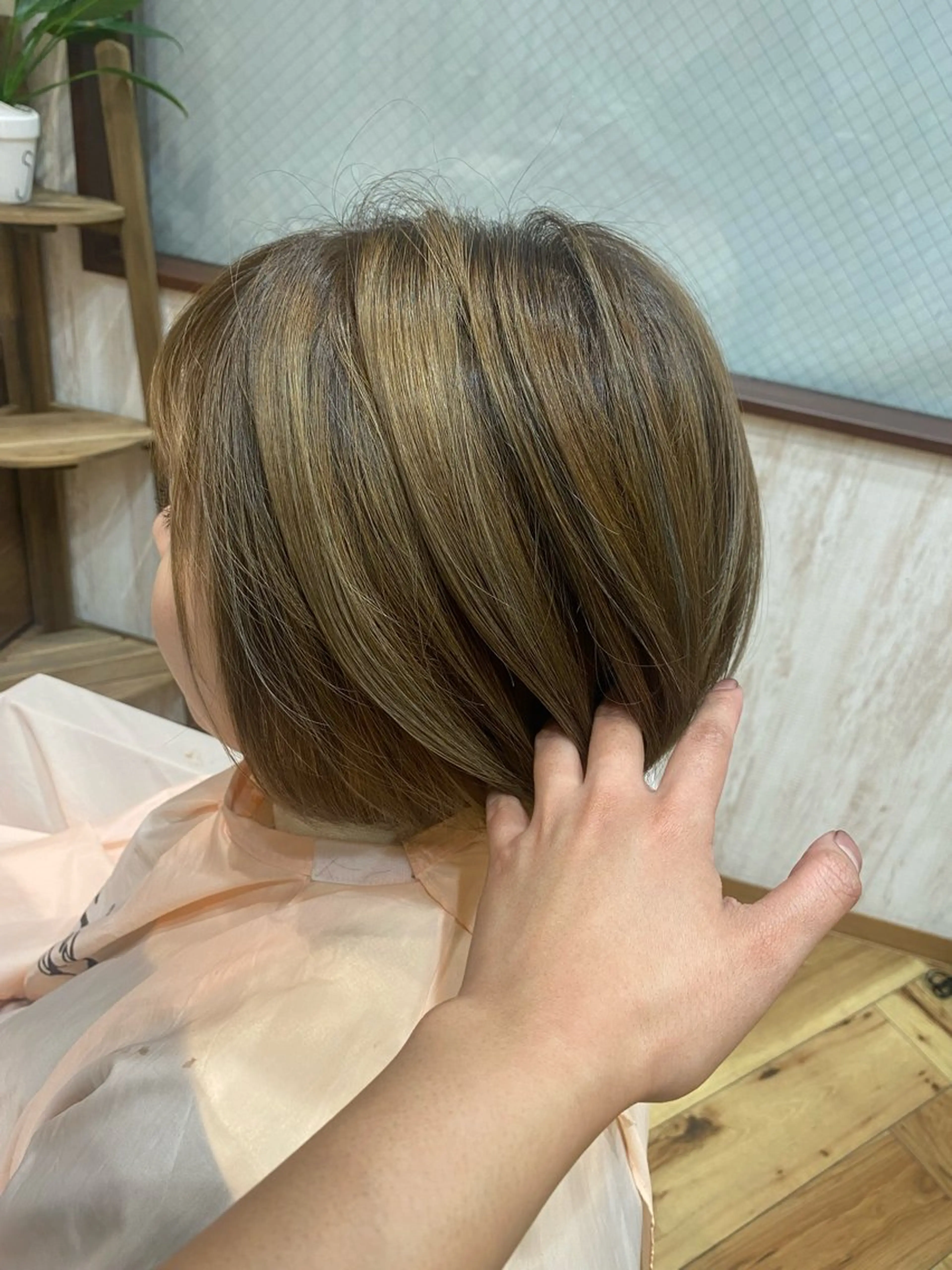 ショート ヘアーリアン所属・山中 パトリシアのヘアスタイル