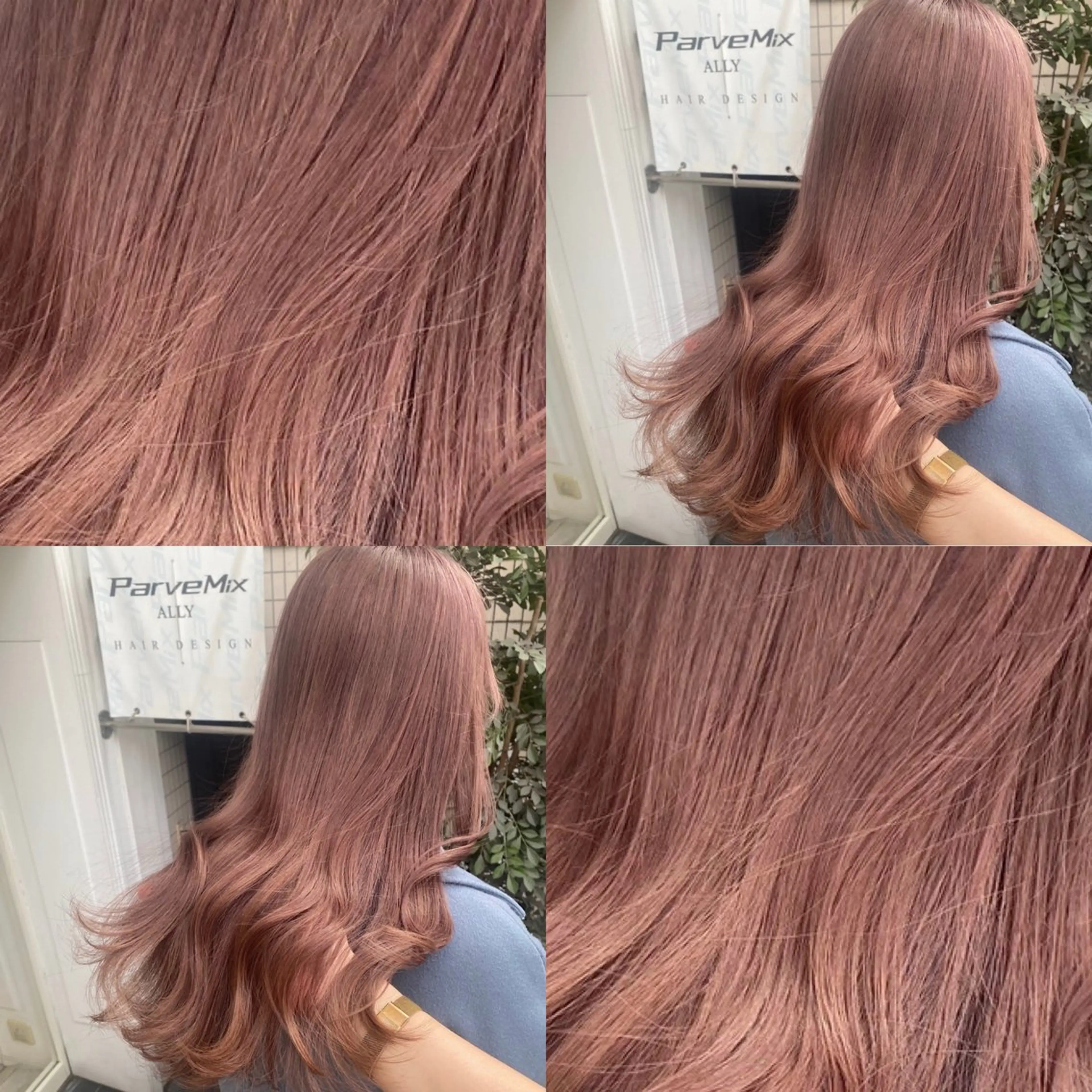 ロング カラー ParveMix 🪽鳥取彩花のヘアスタイル
