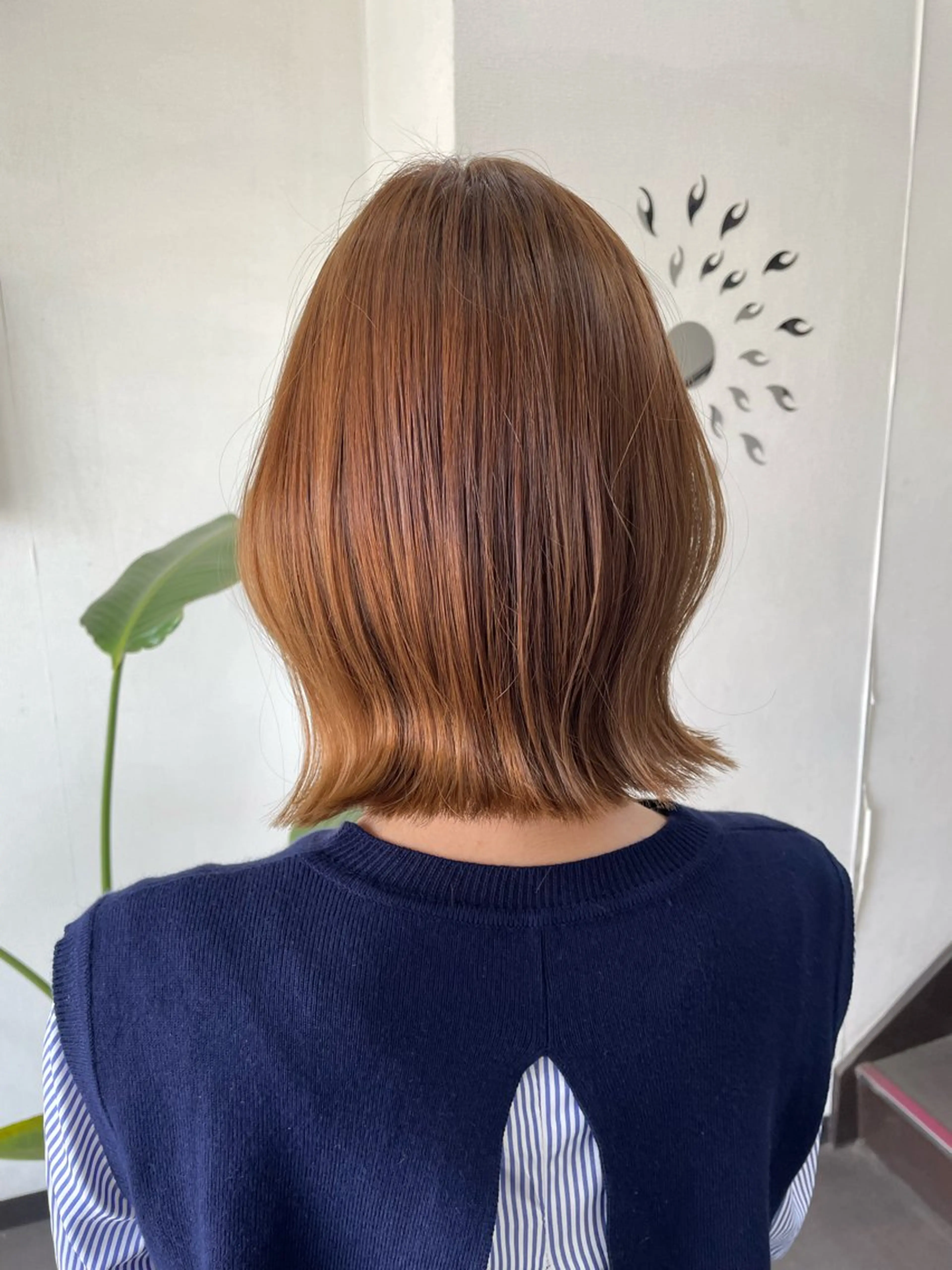 ミディアム カラー カット ヘアカラー トリートメント belta.🌱 安藝夏花🌻のヘアスタイル