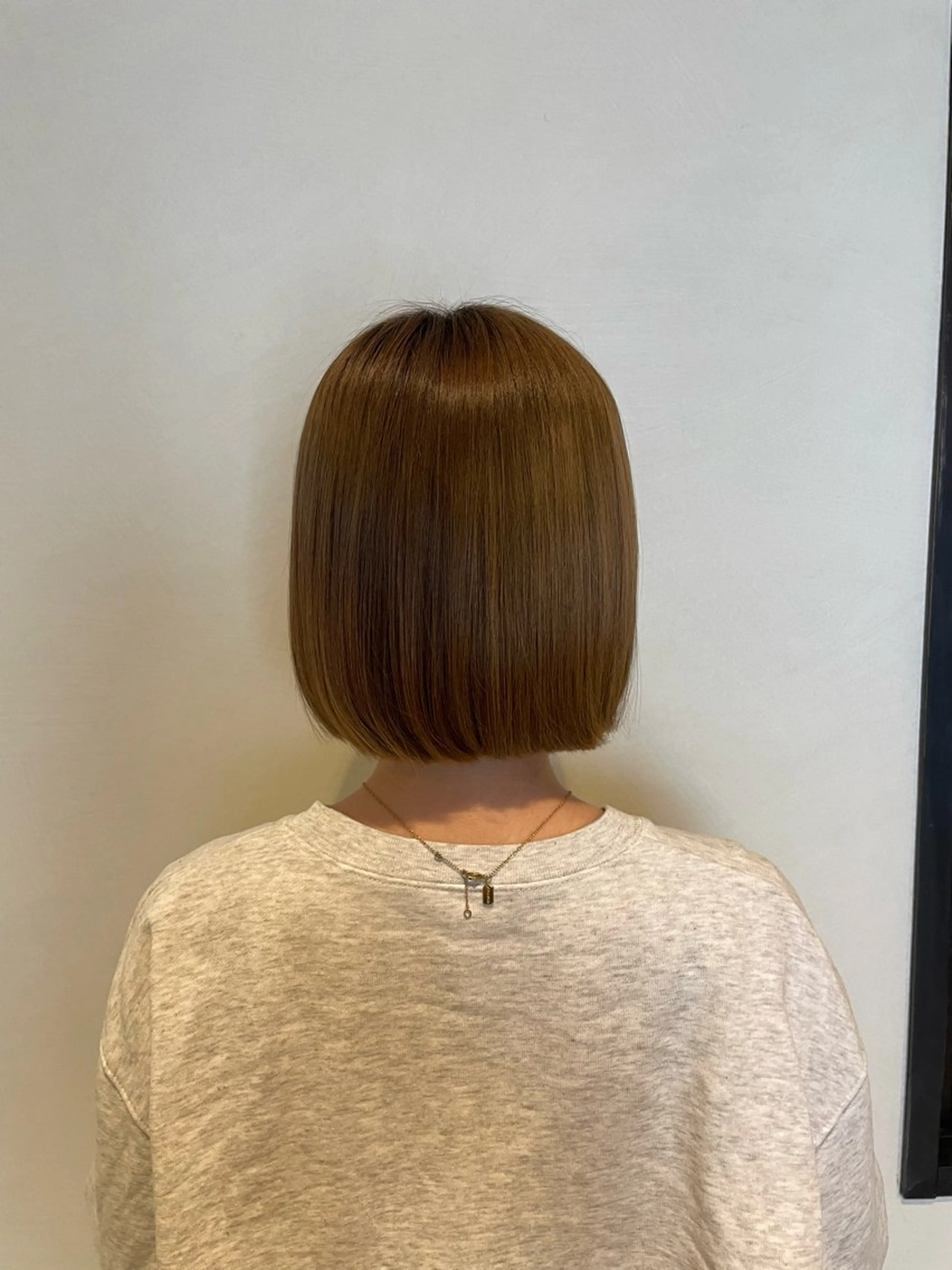 ショート ボブ 宮崎 由梨のヘアスタイル