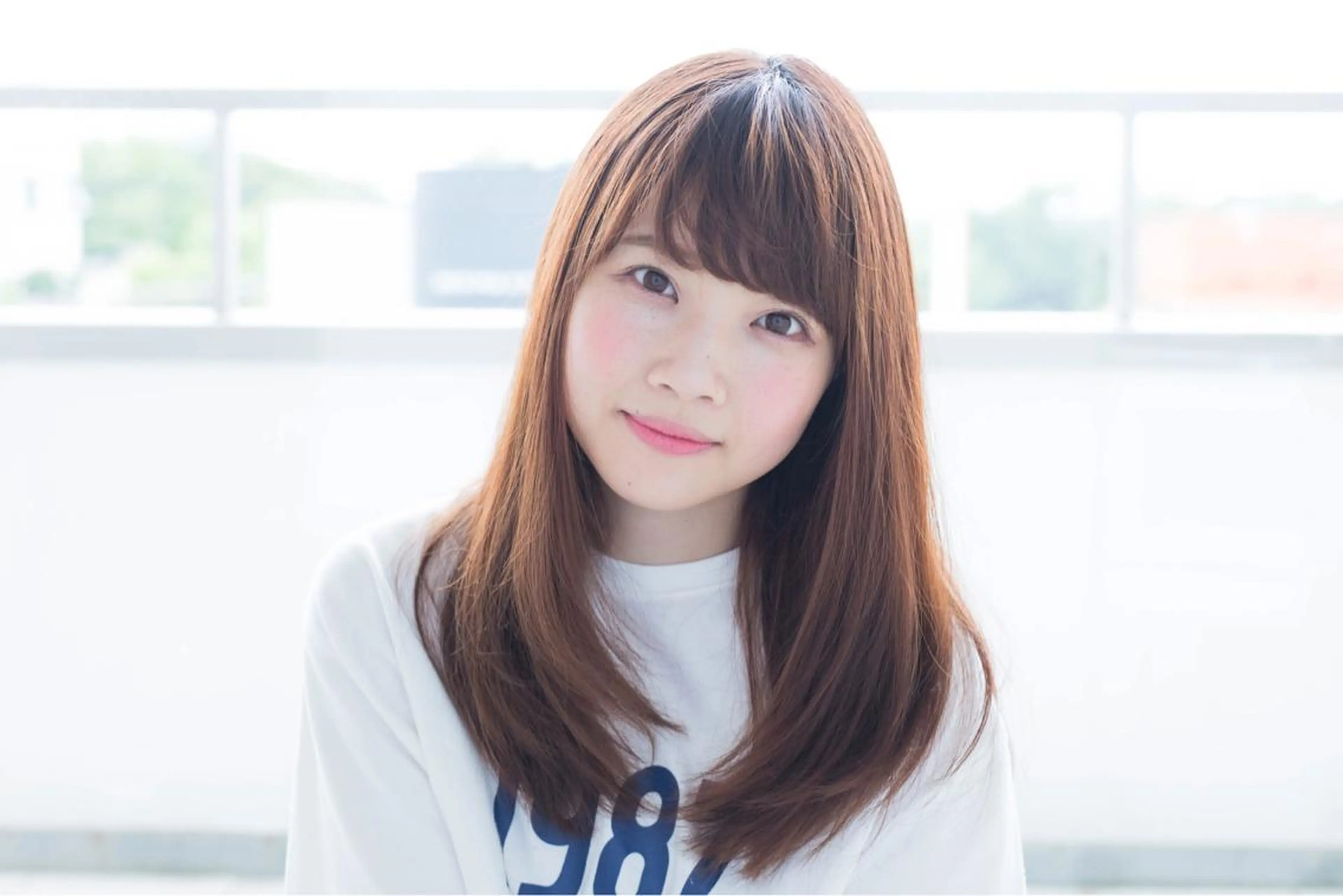 セミロング カラー 透明感カラー 縮毛矯正 トリートメント フリーランス【Chill-hus】所属・小野 和摩のヘアスタイル