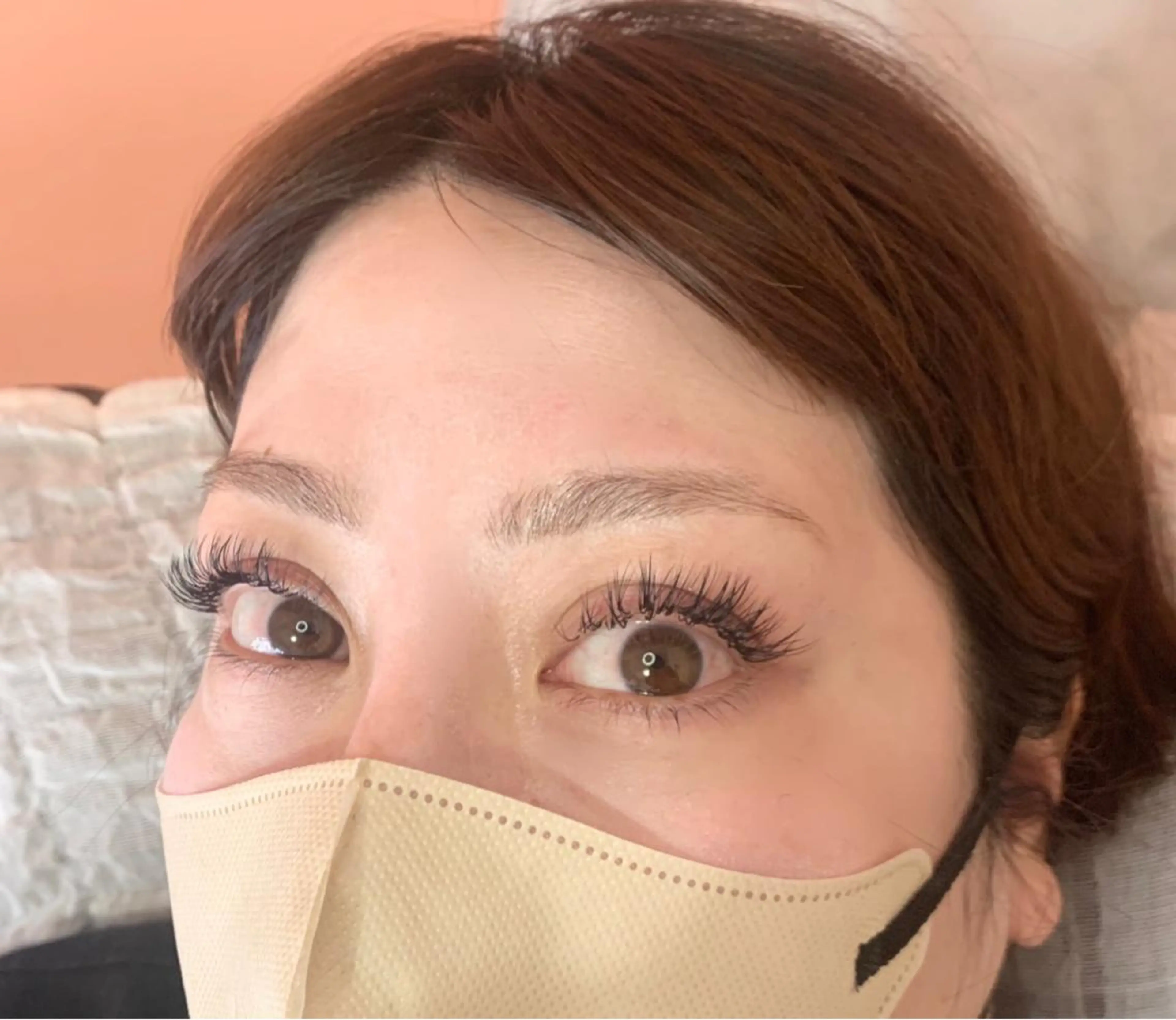 バインドロック120束🌸 柔らかさは欲しいけどボリュームが欲しい方☆自まつが少なくてお悩みの方へ特殊な新技術♪の写真