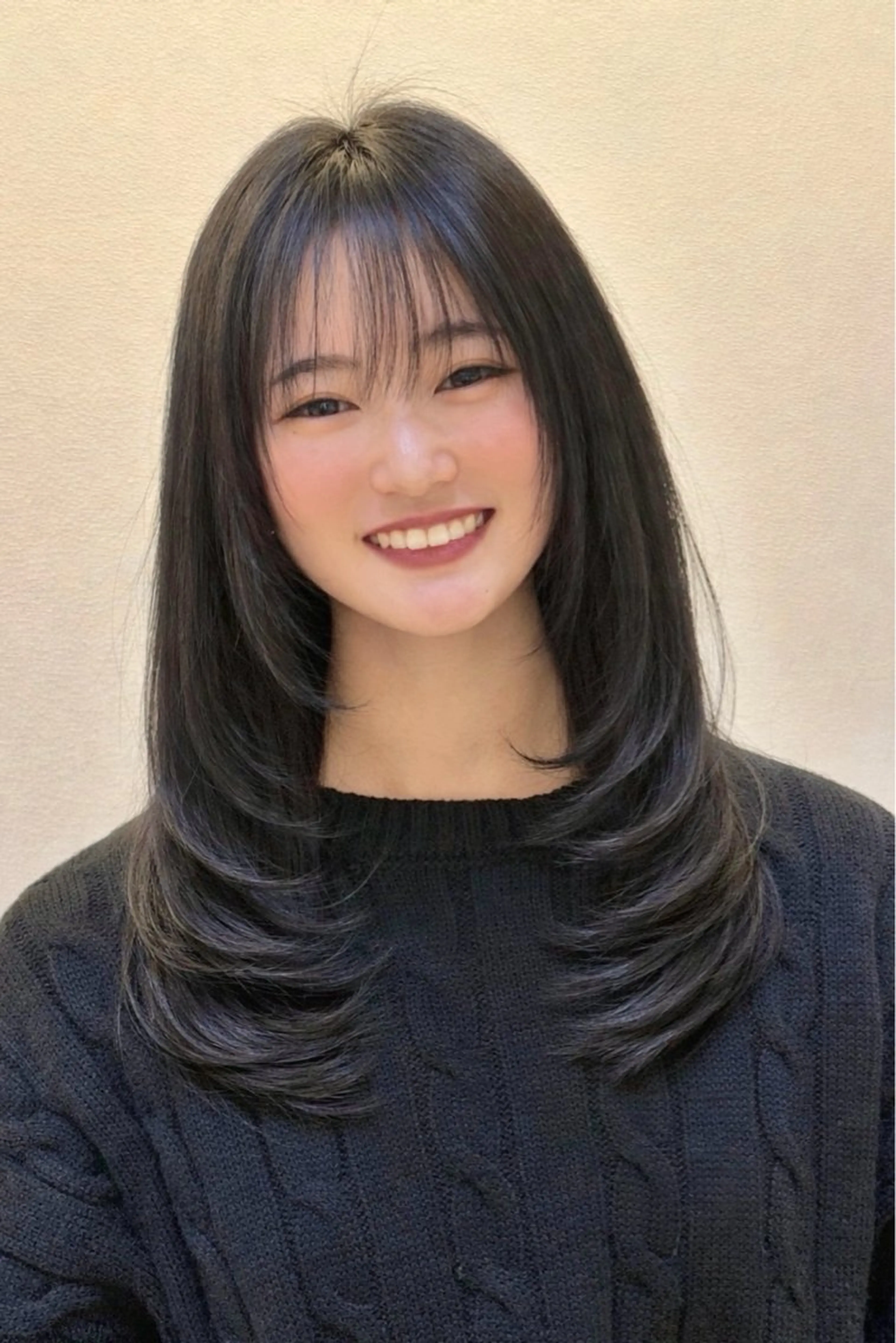 ミディアム ayumi🦖/ 似合わせカラー🤎のヘアスタイル