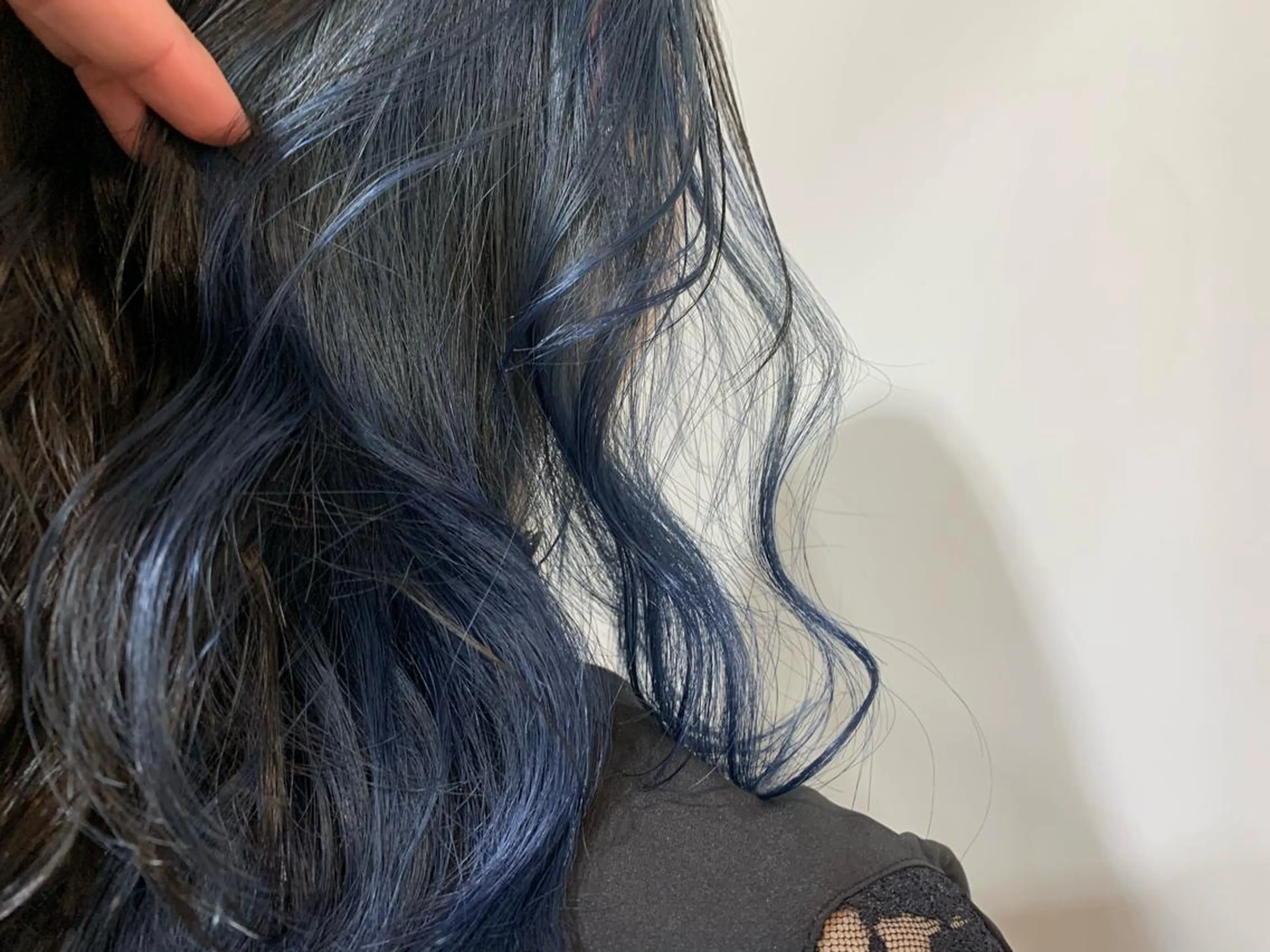 ロング カラー ヘアカラー あべ ゆうかのヘアスタイル