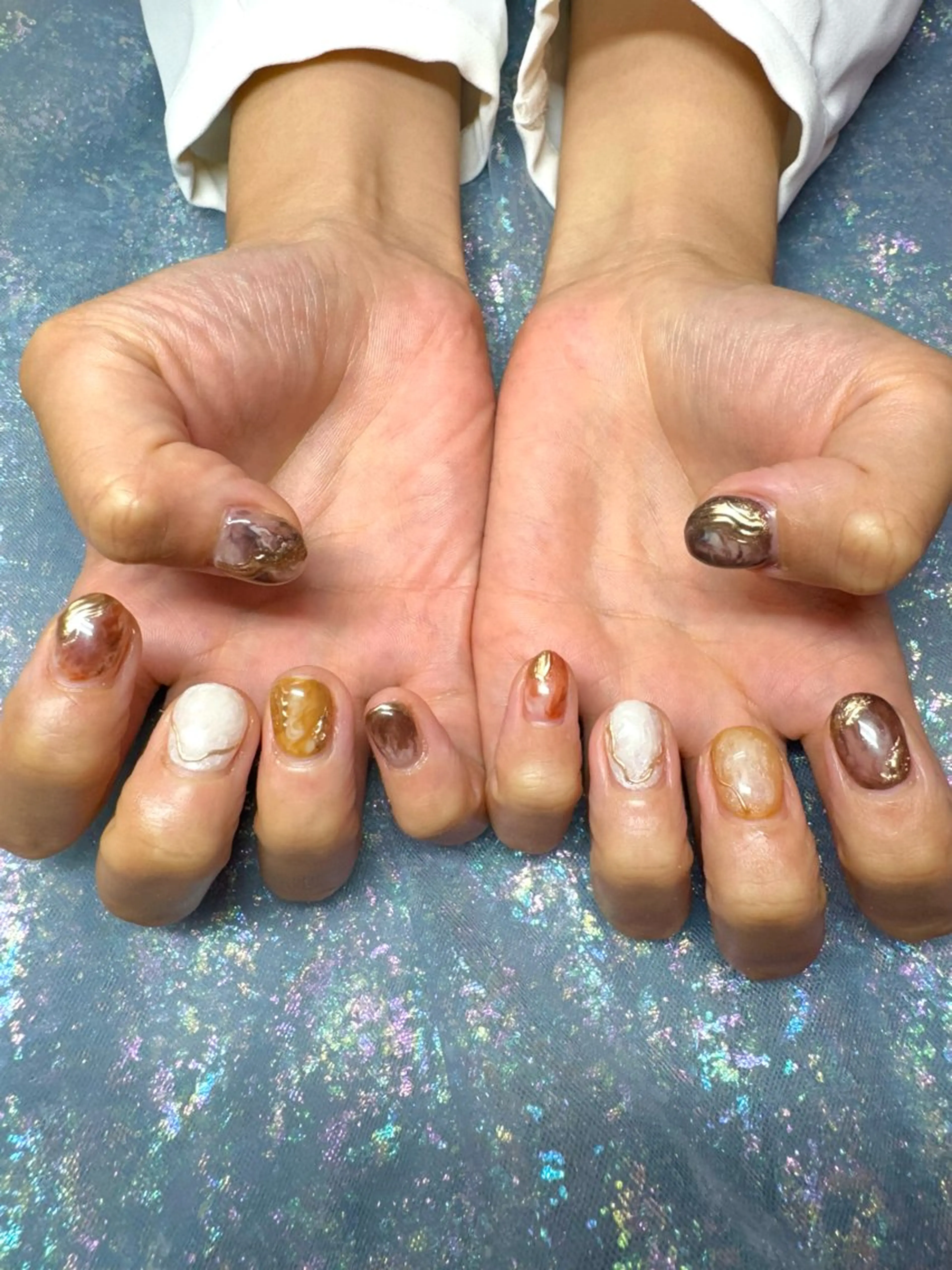 ネイル ニュアンスネイル ハンドネイル nail spaß所属・WAKALU .のネイルデザイン