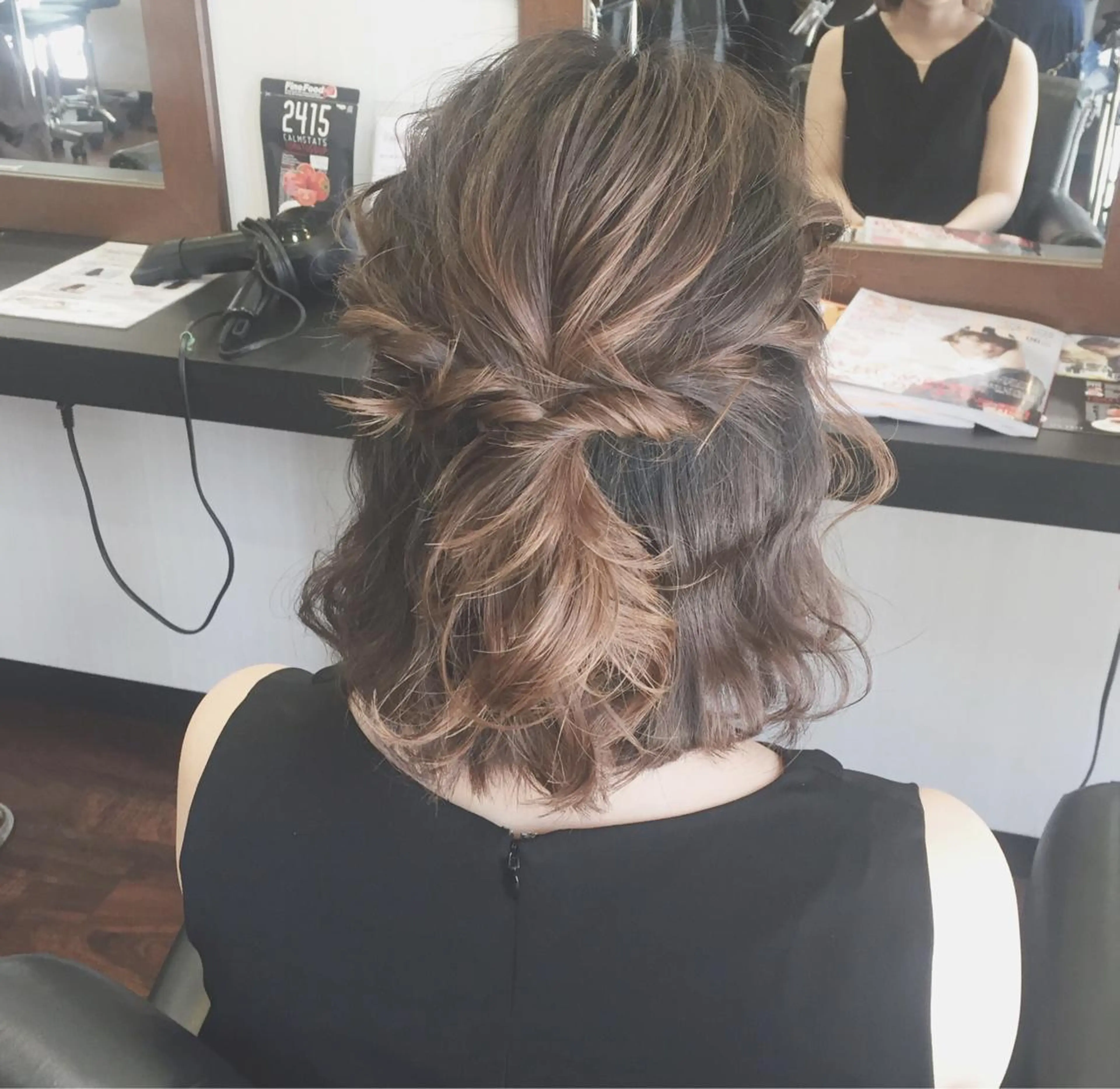 ヘアアレンジ ヘアセット 井上 美奈子のヘアスタイル