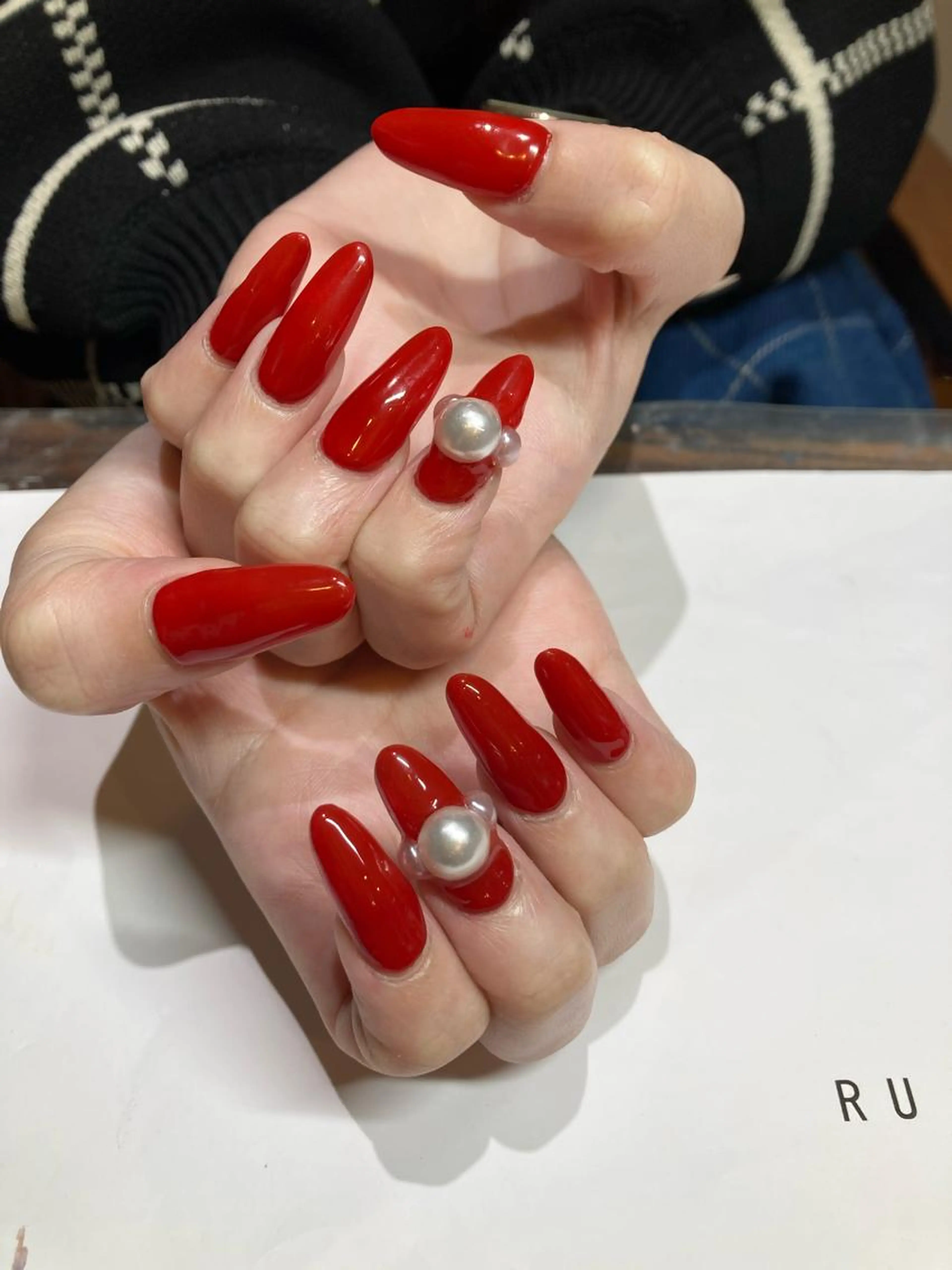 (ミニモ学割)オフなし スカルプアート2本 9000円の写真