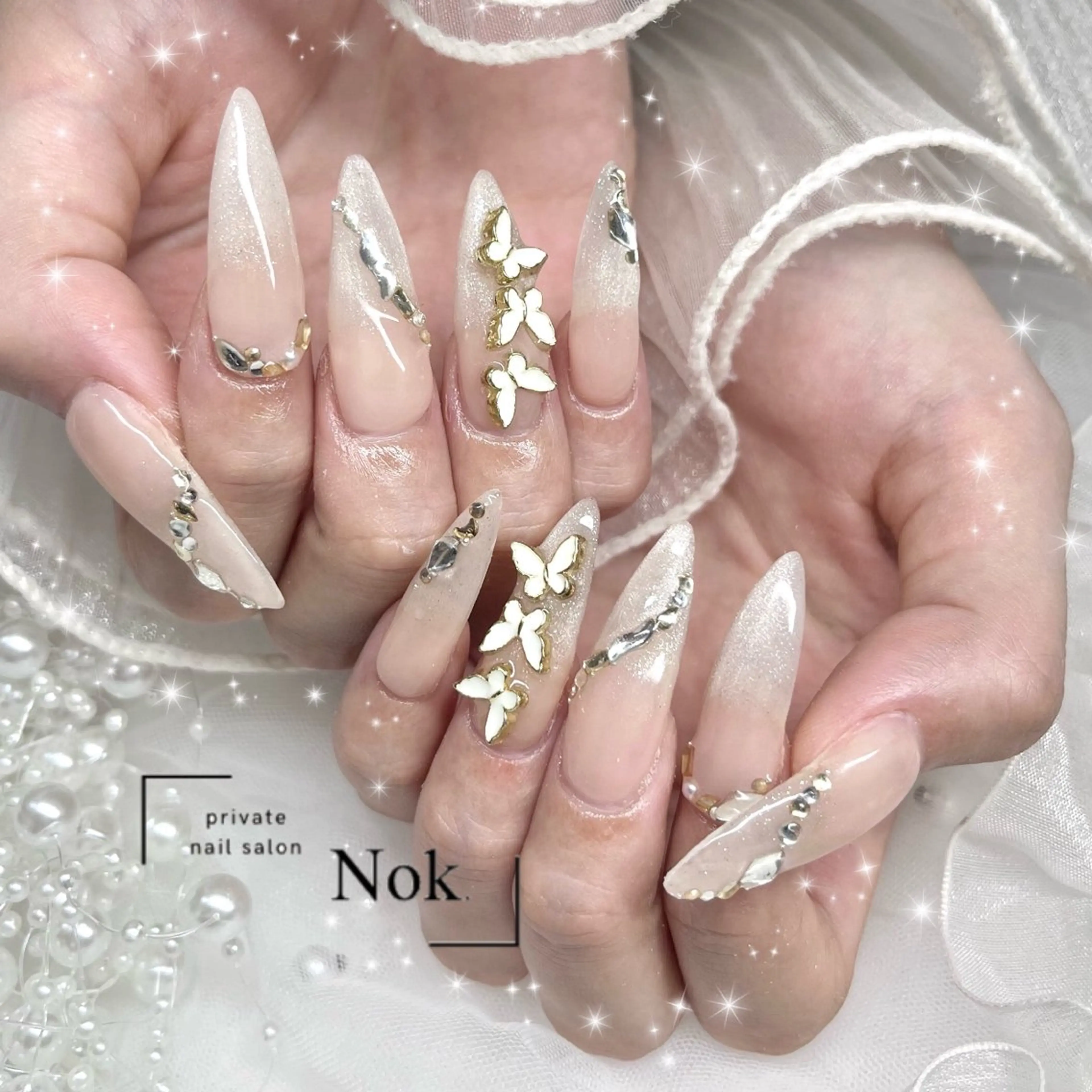 ネイル ハンドネイル 池袋痛ネイル Nok. 渡辺のネイルデザイン