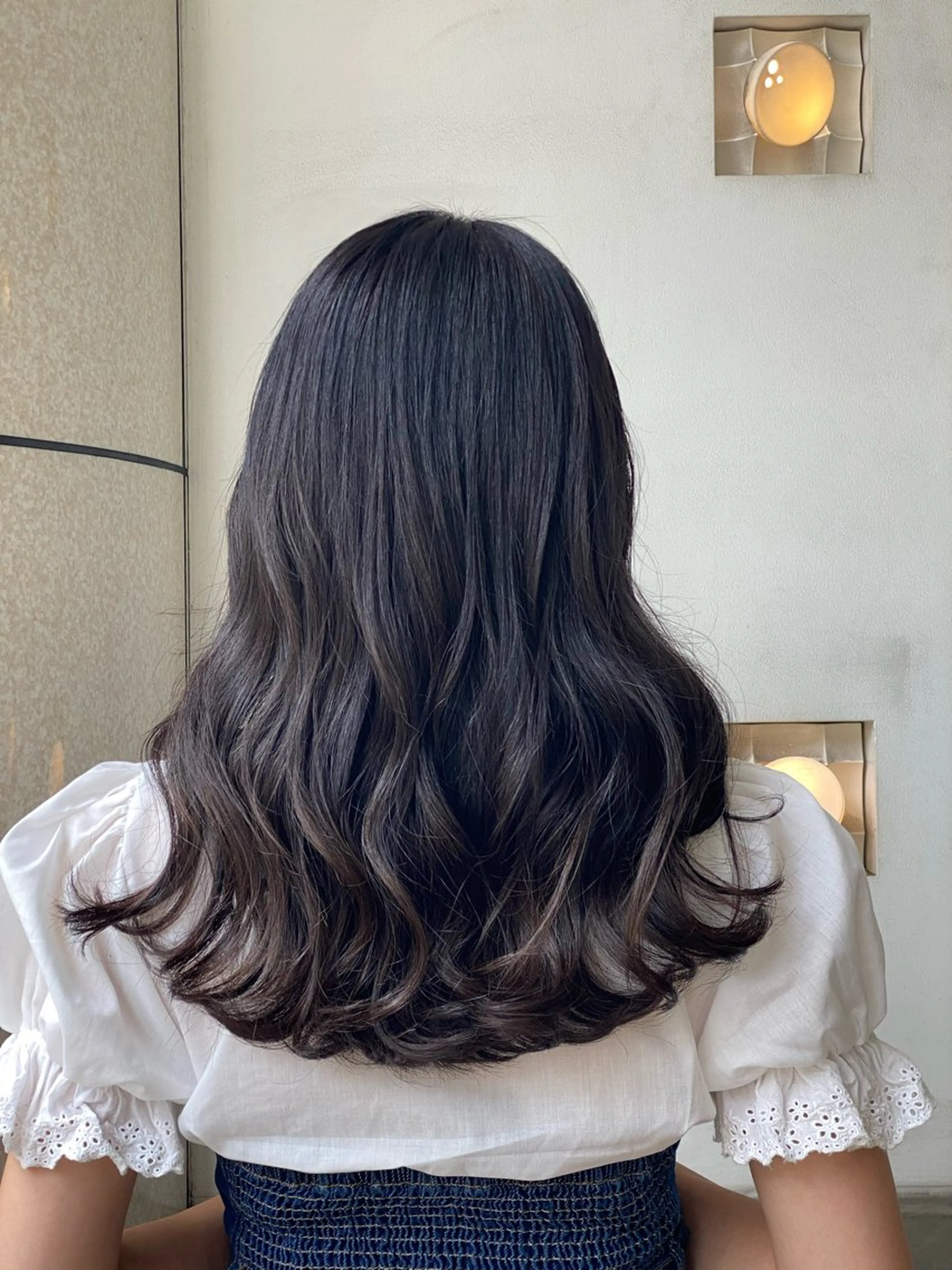 ロング カラー 透明感カラー カット ヘアカラー トリートメント 統括マネージャー/ 髪のドクター/前原悟のヘアスタイル