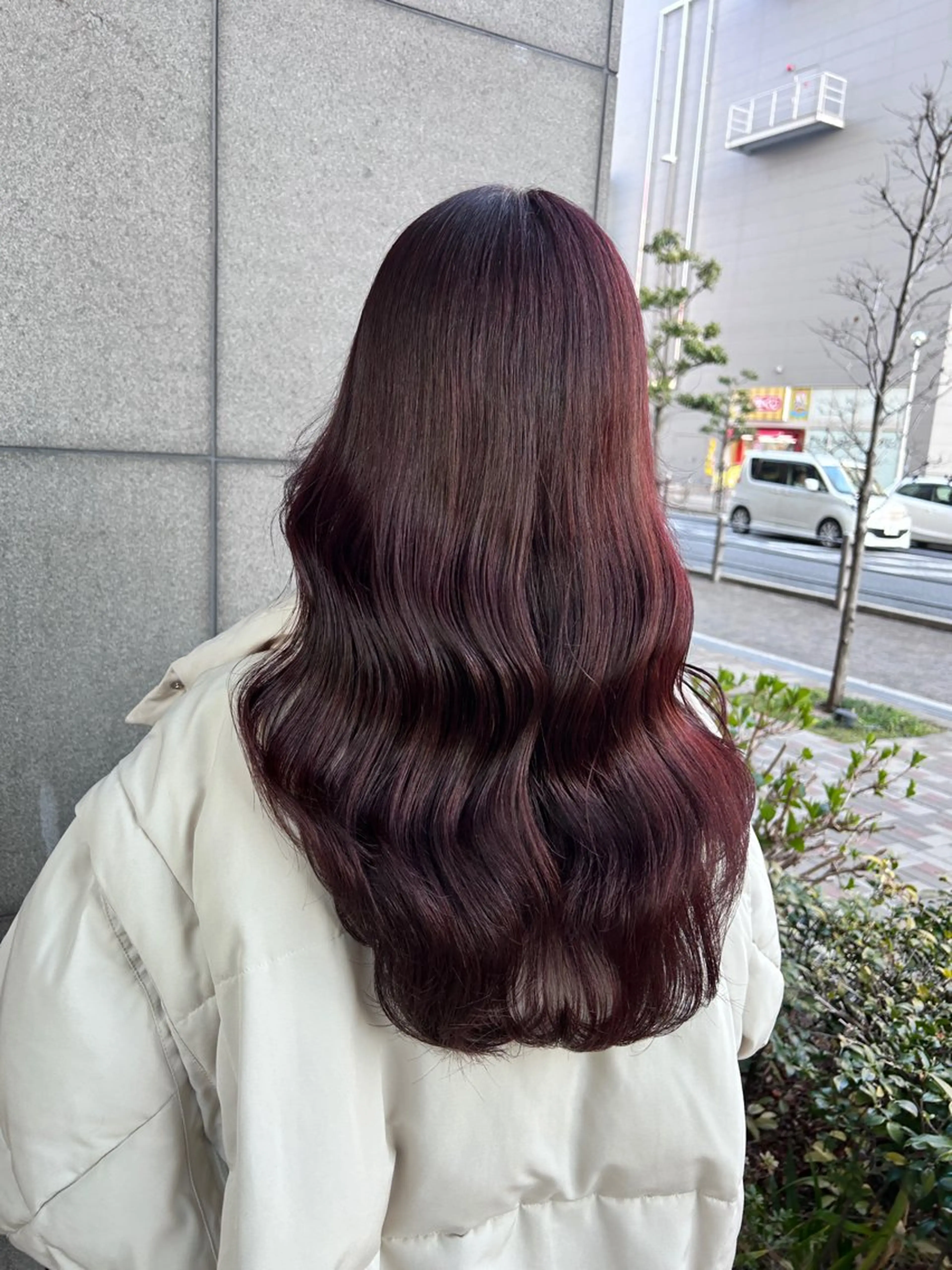 ロング 阪田 真奈未のヘアスタイル
