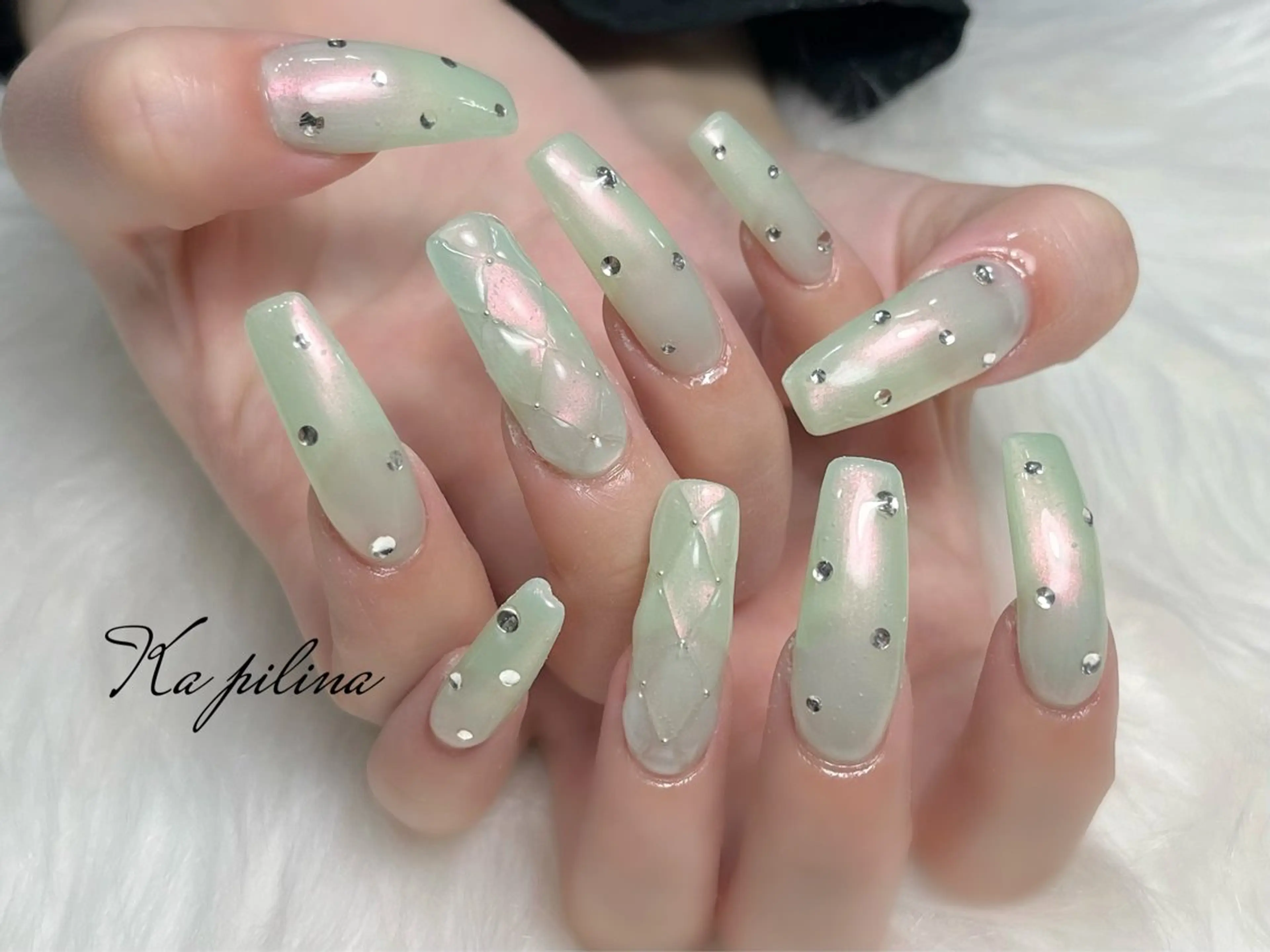 ネイル 持ち込み Ka pilina所属・♡プライベートサロン Ka pilina♡のネイルデザイン