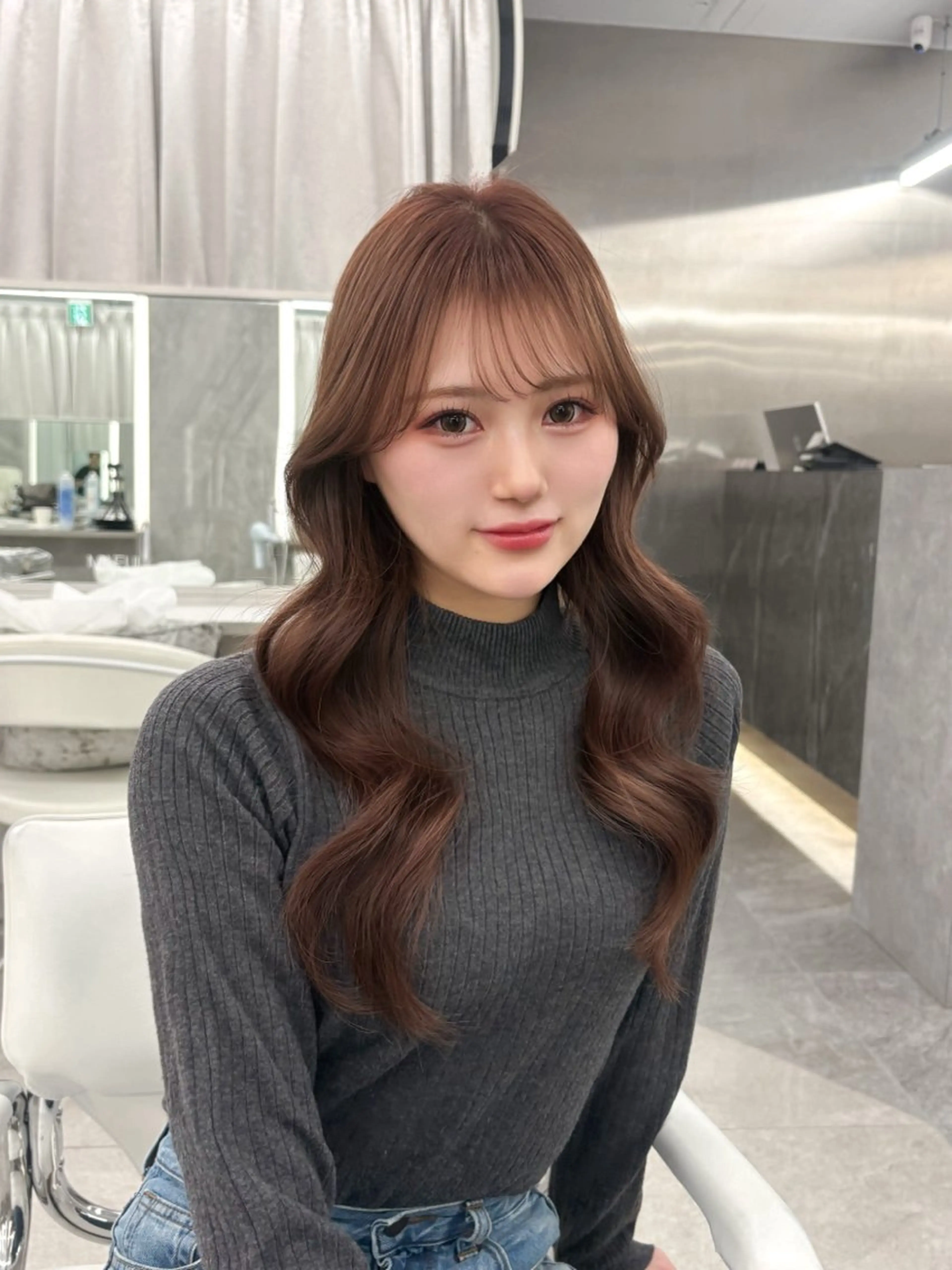 ロング 栄/レイヤー/ 津野 こころのヘアスタイル