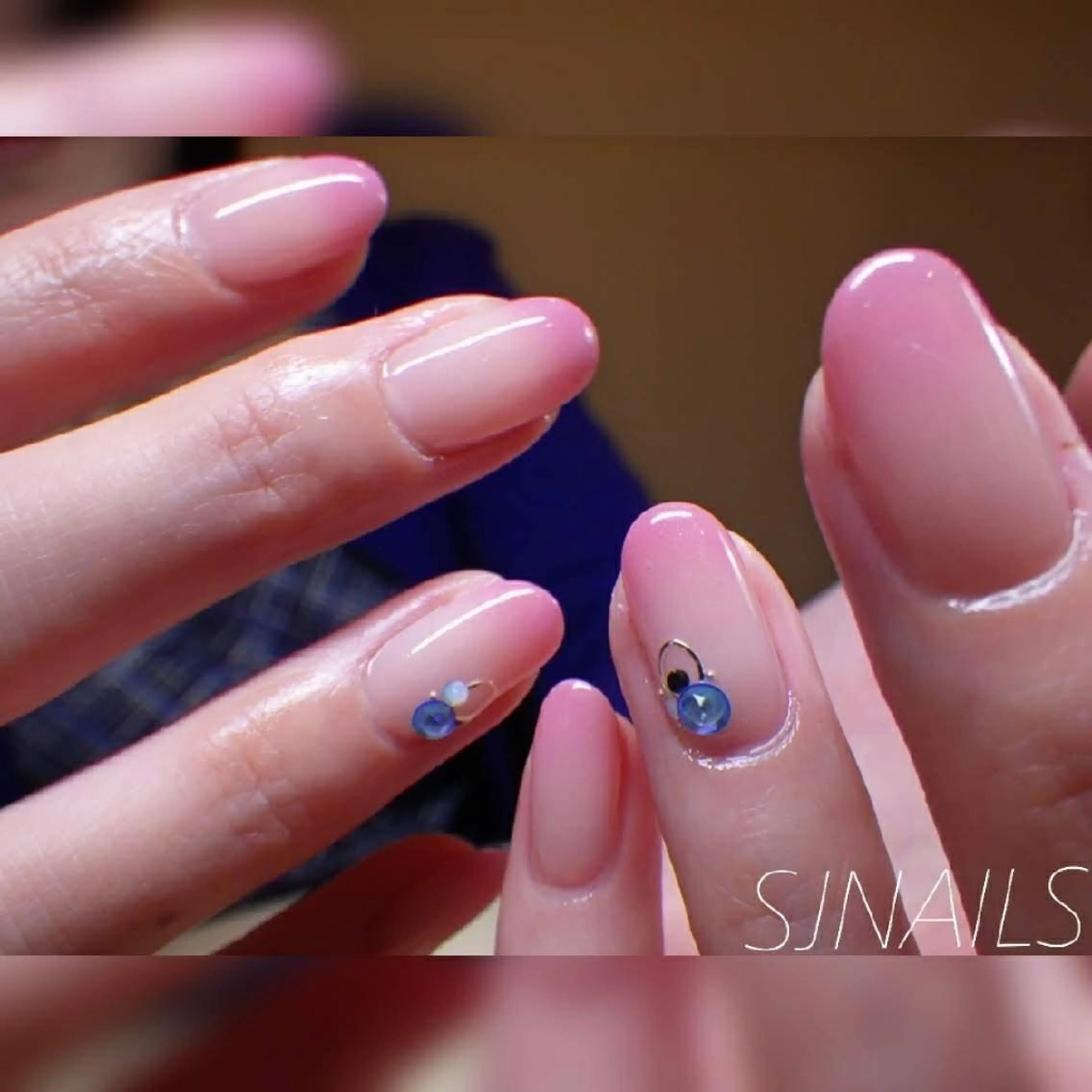 ネイル グラデーション シンプルネイル SJNAILS  GINZAのネイルデザイン