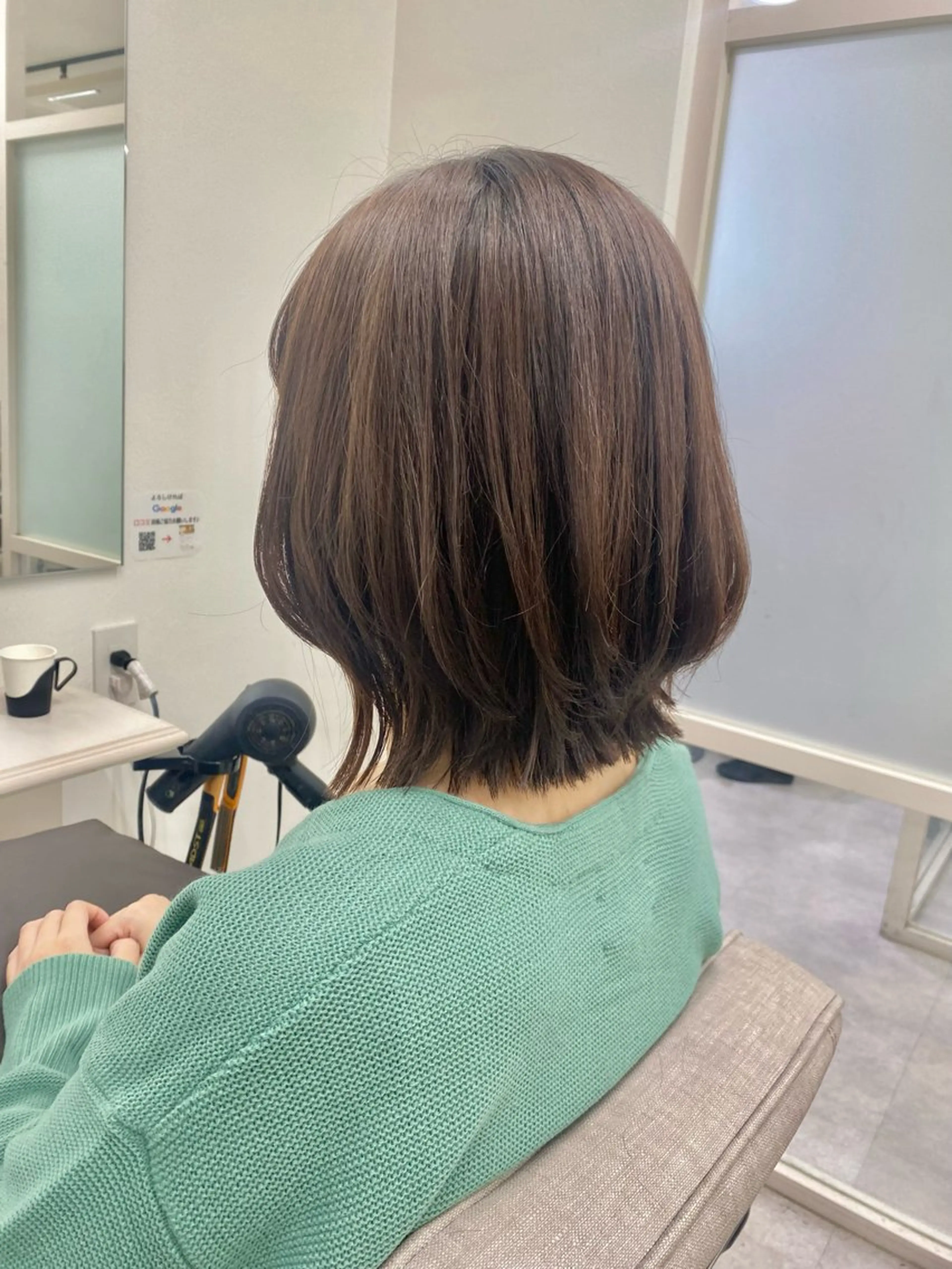 ショート カット ヘアカラー トリートメント 透明感カラー/ FRAME天王寺✨のヘアスタイル