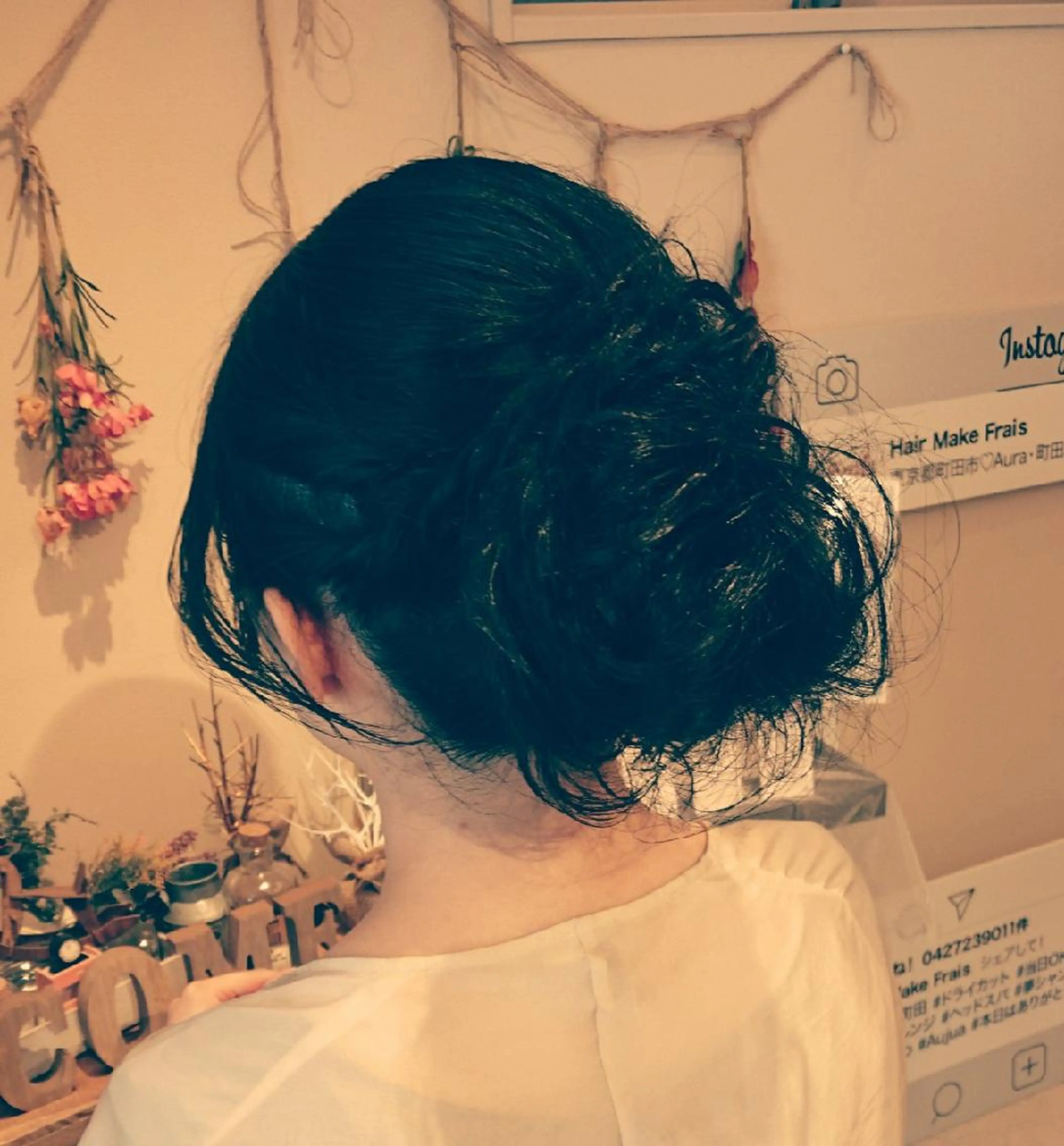 ロング ヘアアレンジ 結婚式・ブライダル ヘアセット/髪質改善 /カラー/TADOのヘアスタイル