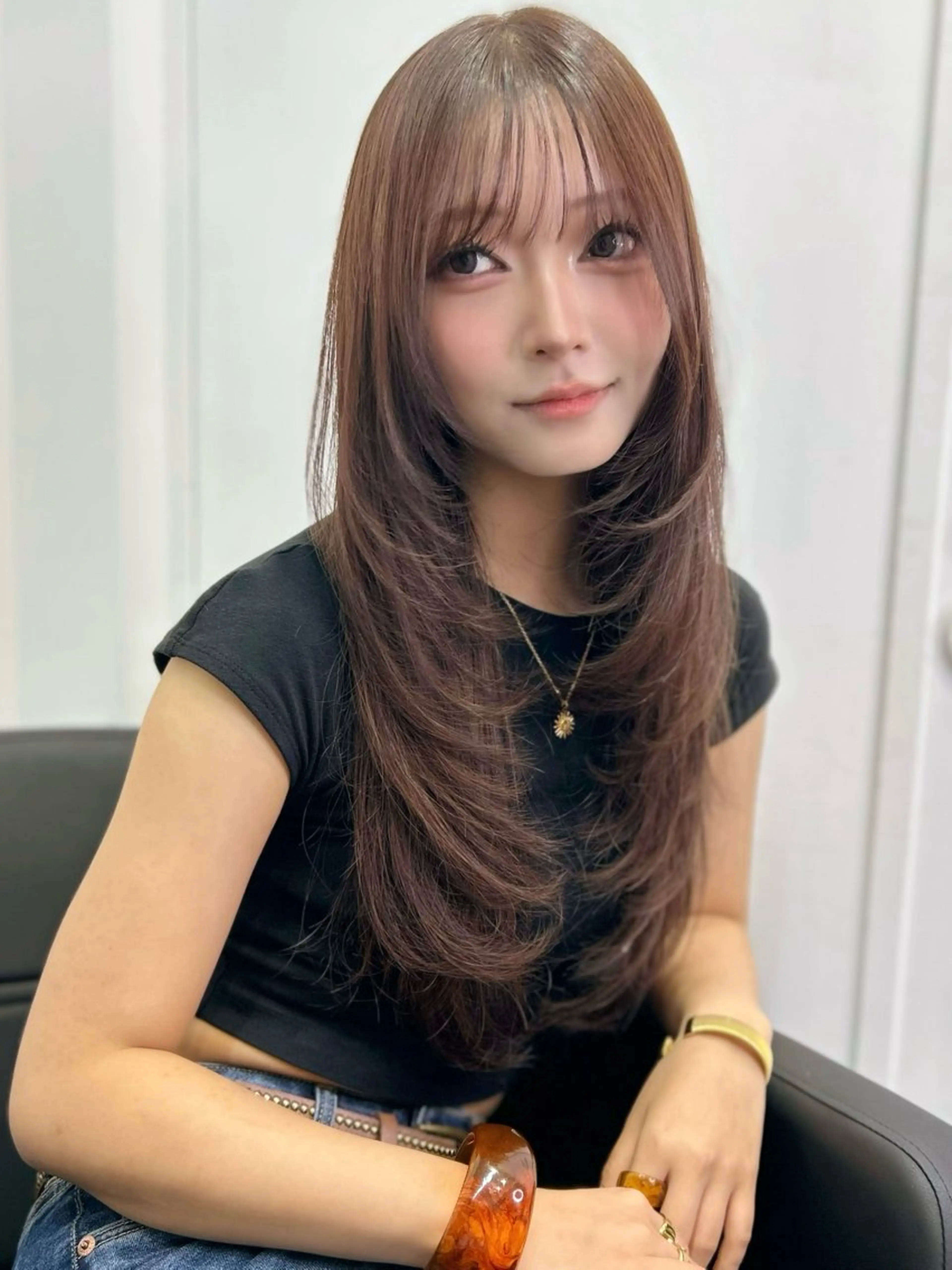 ロング elyts-shibuya-所属・【elyts】 𝑲𝑶𝑼𝑲𝑰のヘアスタイル