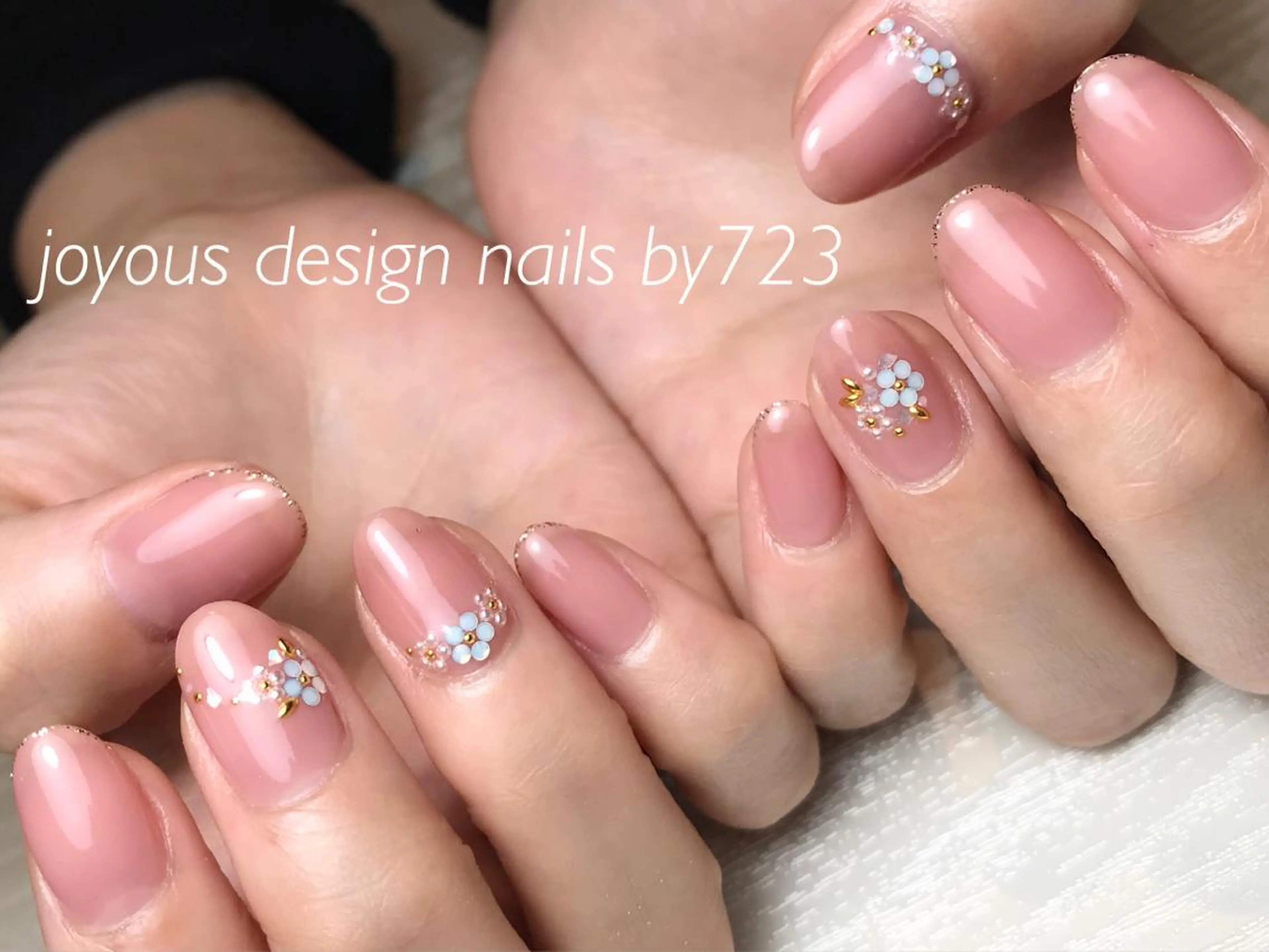 ネイル ラメ(グリッター) ハンドネイル jdn natsumiのネイルデザイン