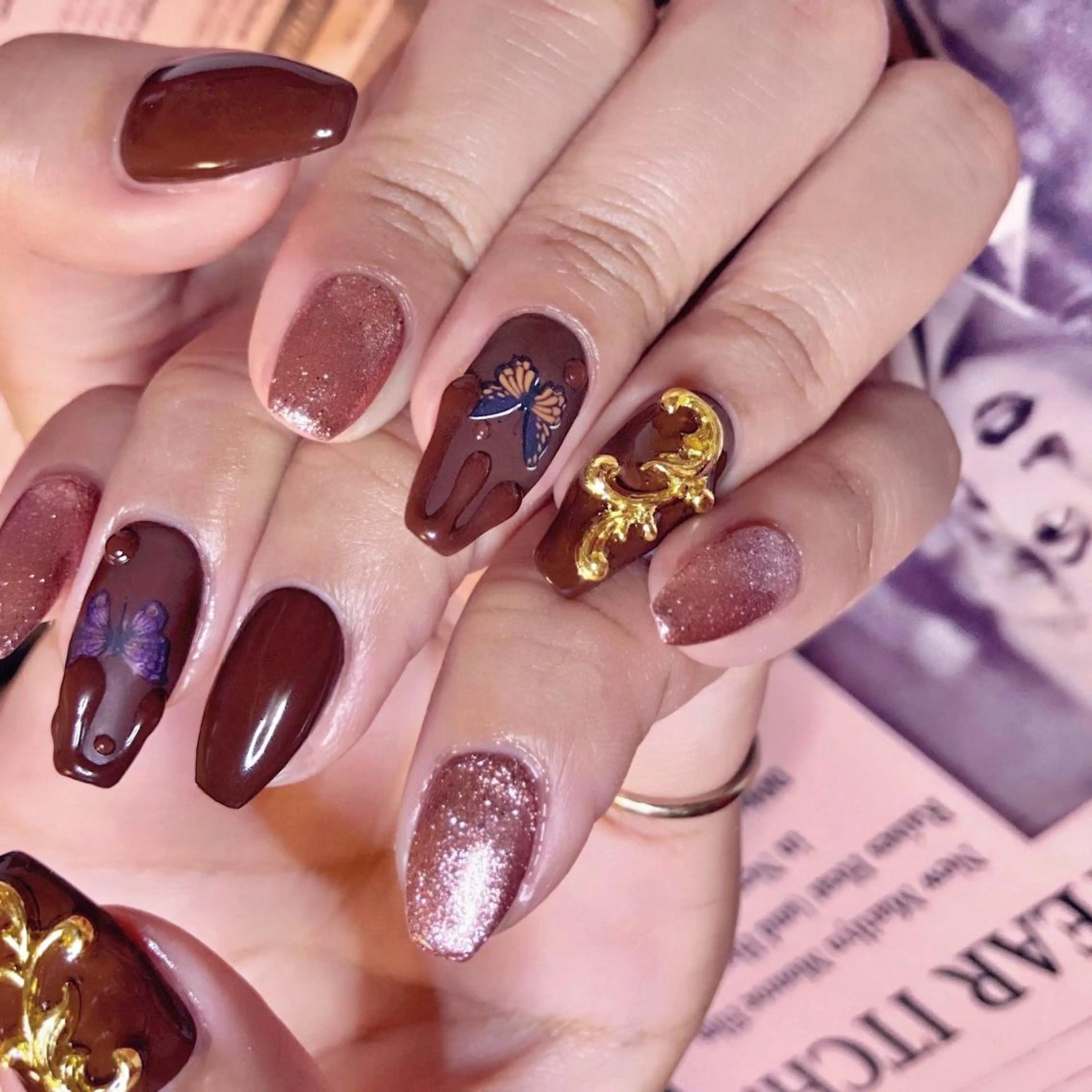 ネイル ハンドネイル NOIROUGE所属・NOI ROUGEのネイルデザイン