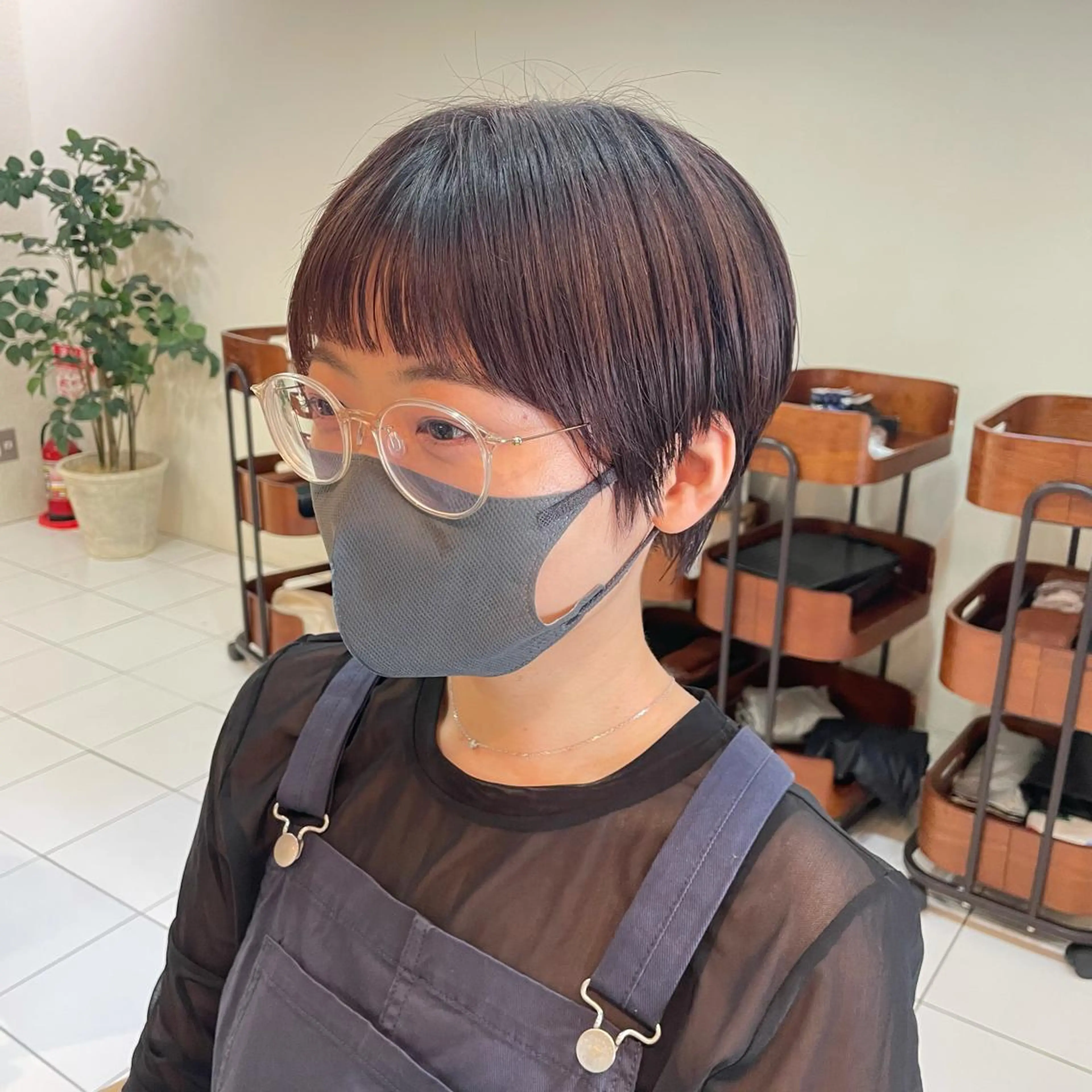 ショート ショートヘア 透明感カラー/ 寺田千雅子のヘアスタイル