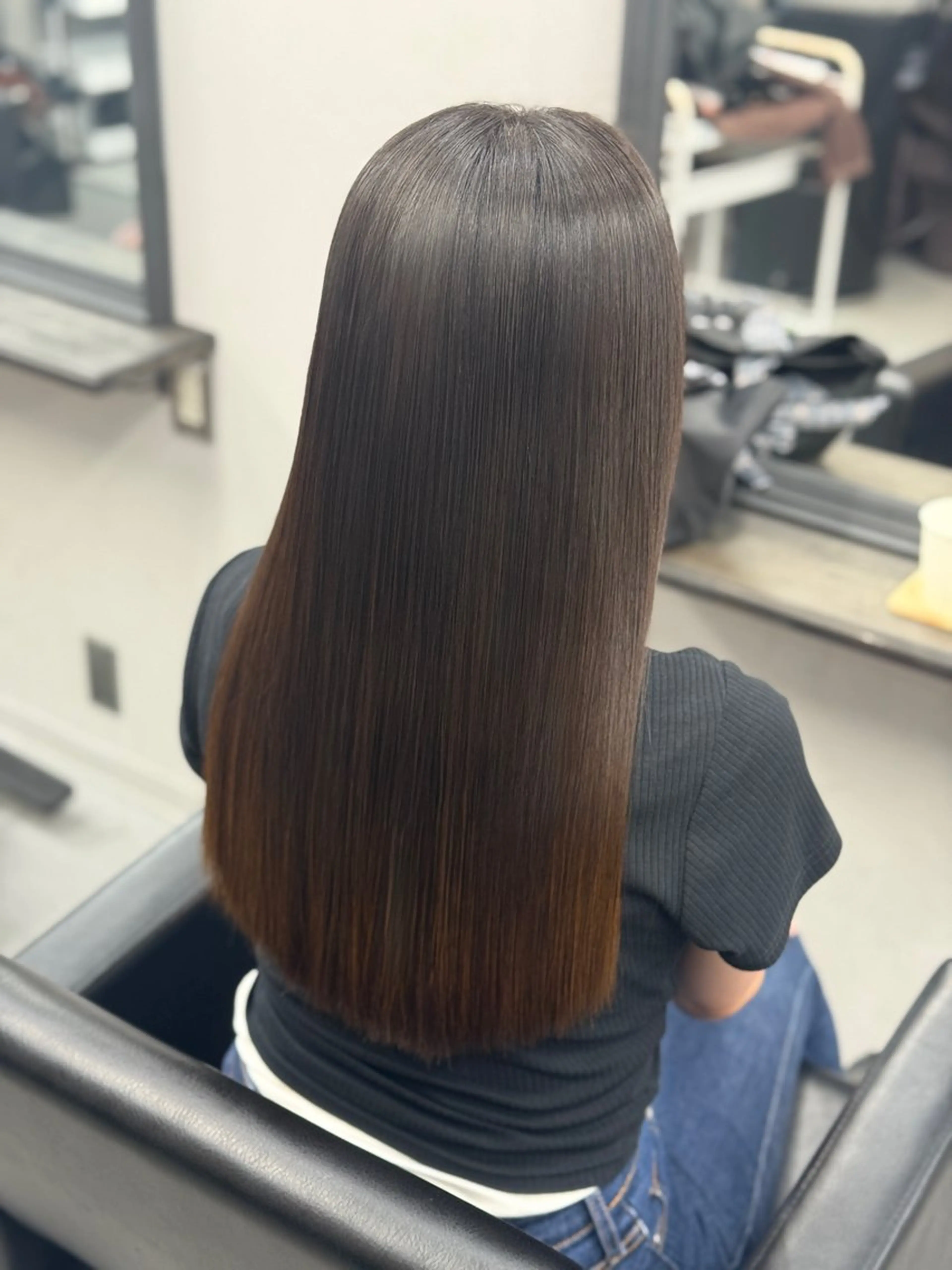 ロング XYZ新宿所属・縮毛矯正/韓国 /店長/KANATOのヘアスタイル