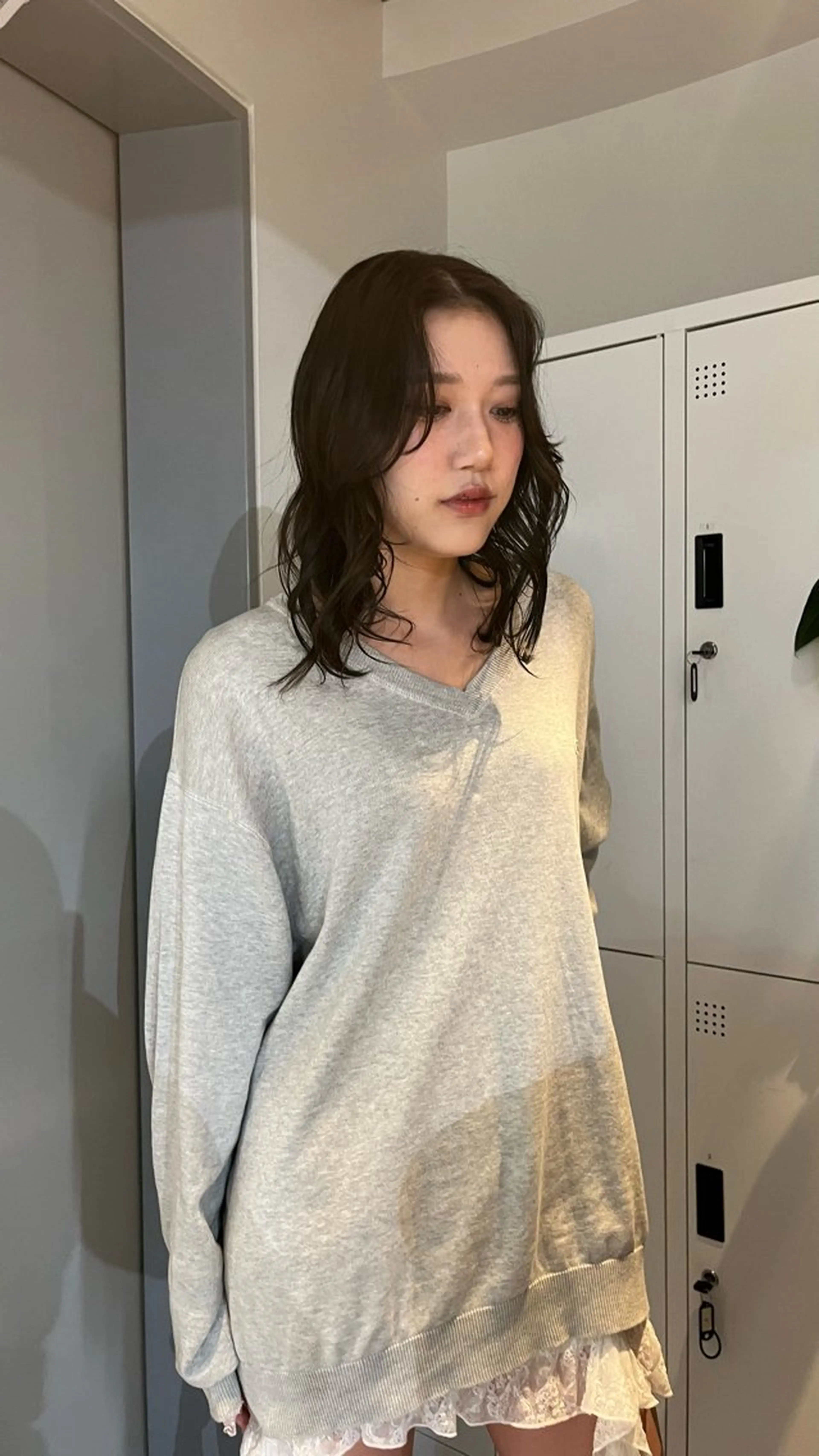 セミロング ヘアカラー トリートメント 新宿/ボブ/レイヤー 縮毛矯正/SACHIのヘアスタイル