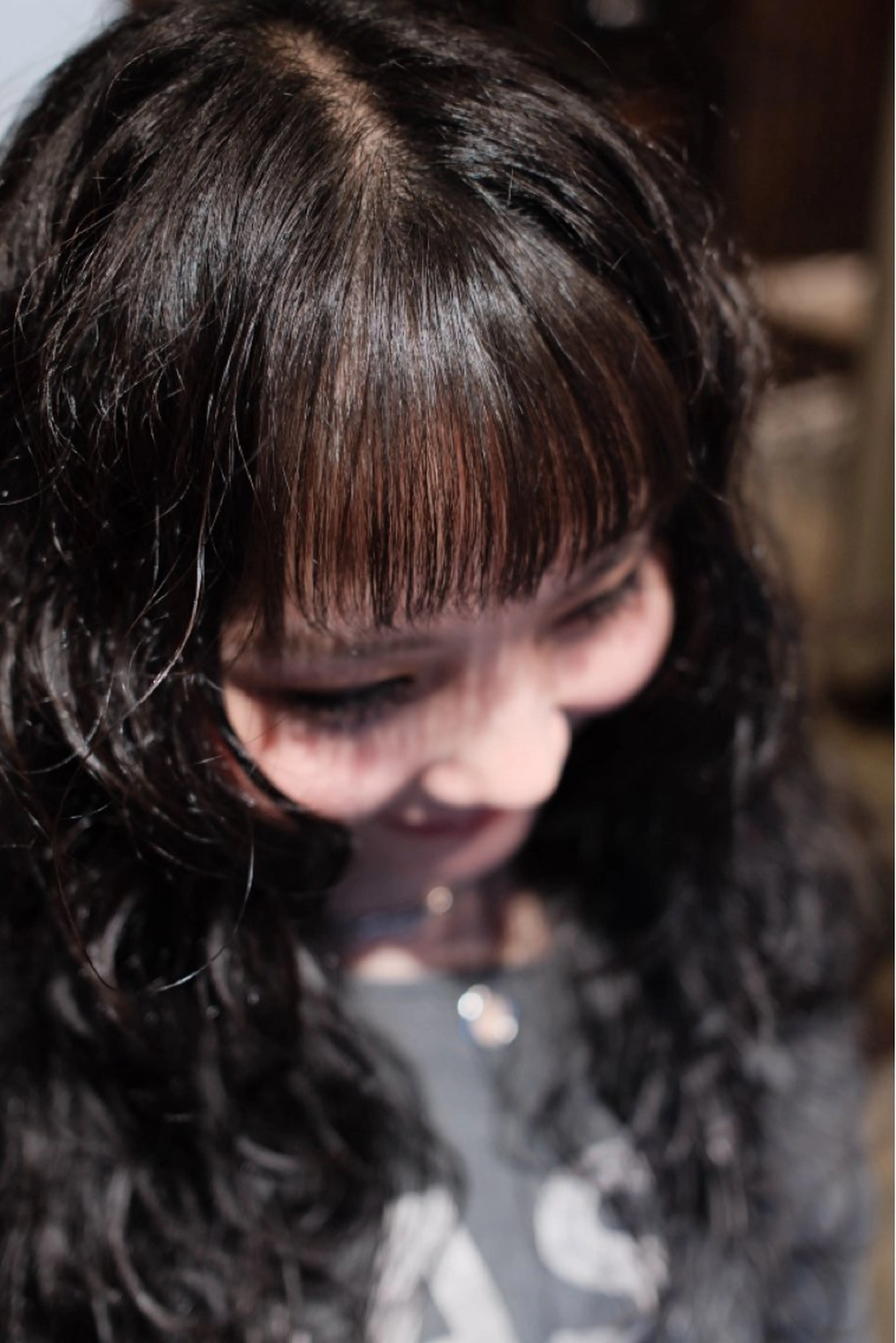 ロング パーマ ボブ レイヤーカット デジタルパーマ カット パーマ 【お洒落パーマ】 Elme　肥塚康汰郎のヘアスタイル