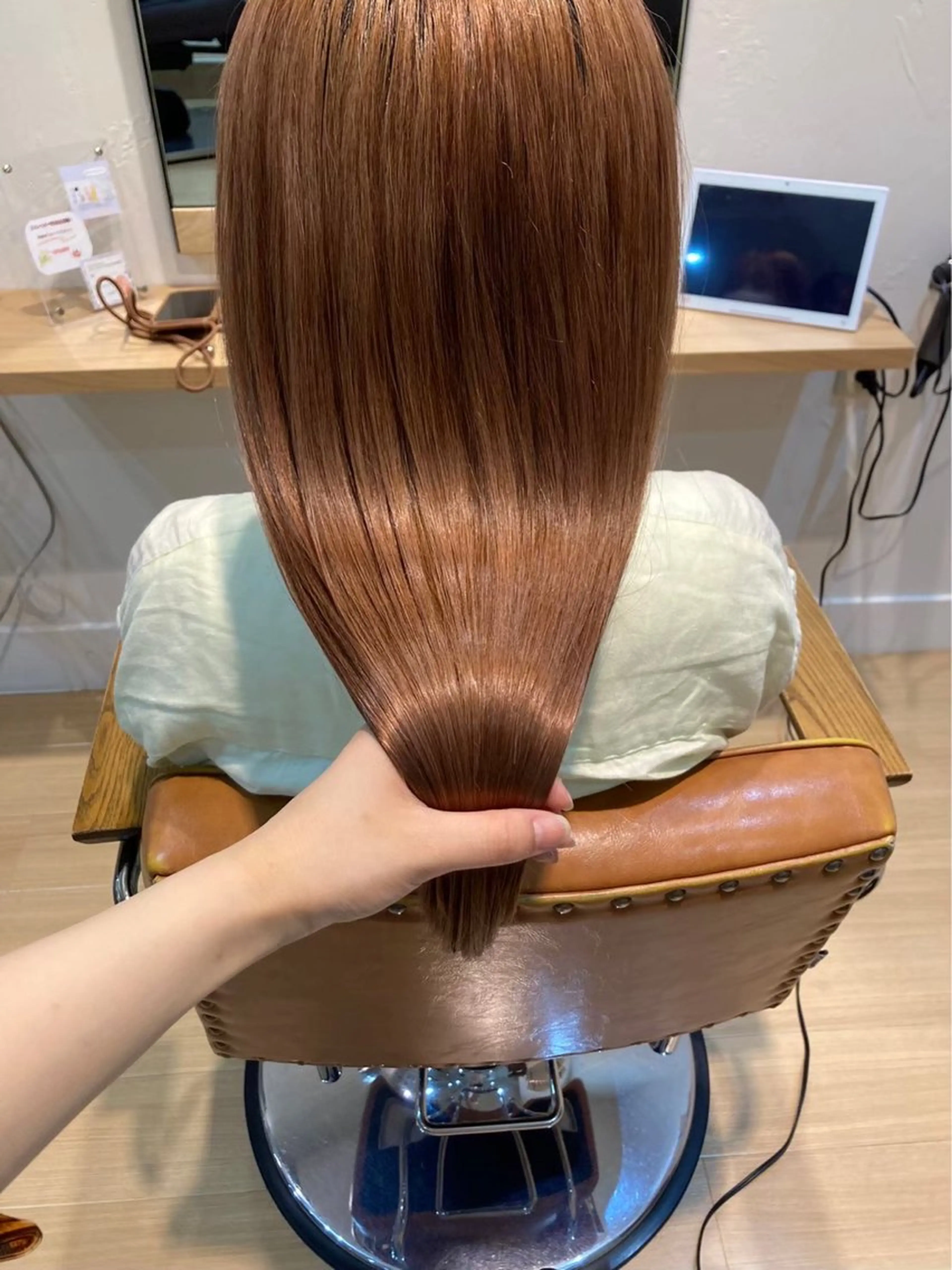 ロング luve heart's And Be minamisemba所属・高嶋 奏音のヘアスタイル