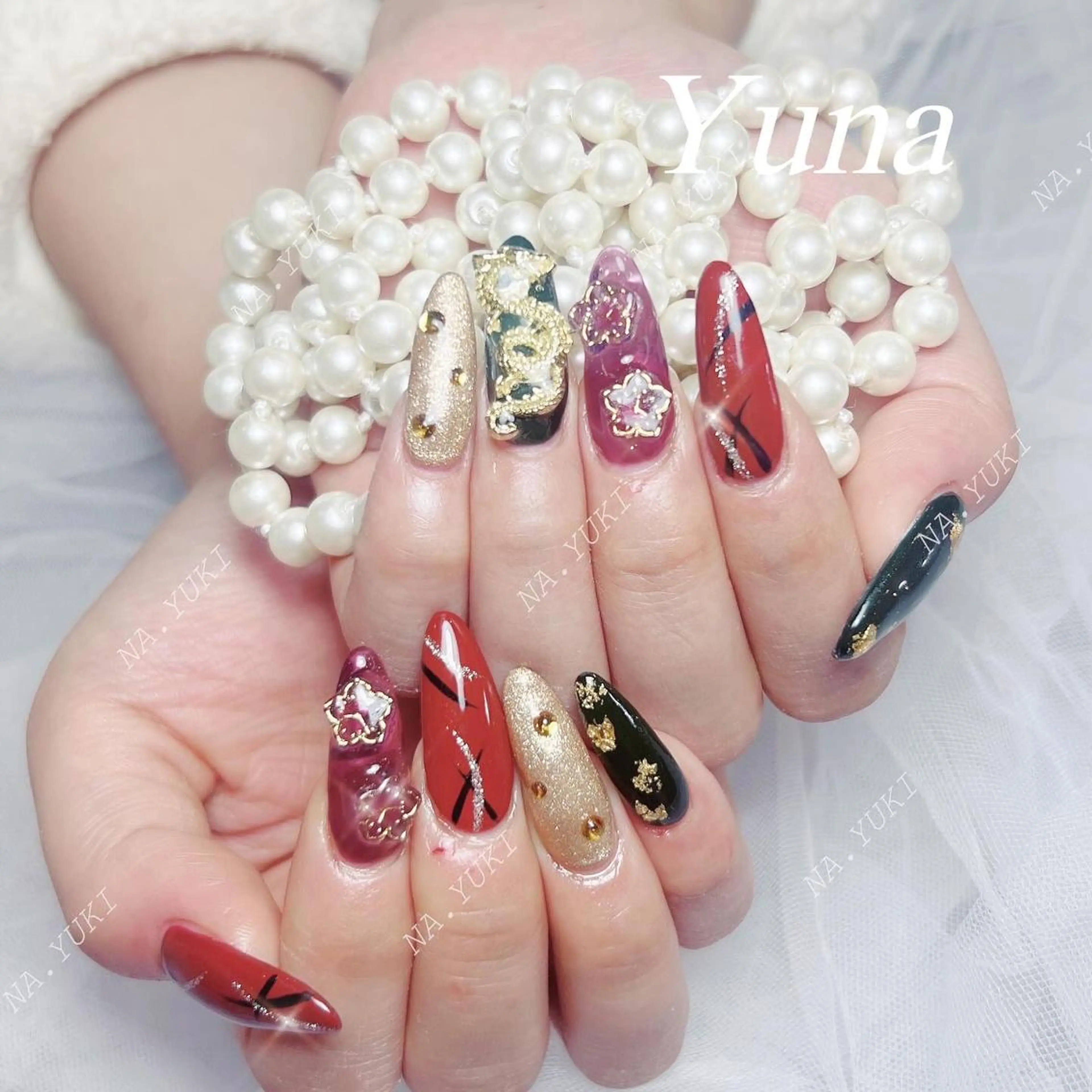 ネイル ハンドネイル ハンドケア YUKI 💗 渋谷店のネイルデザイン