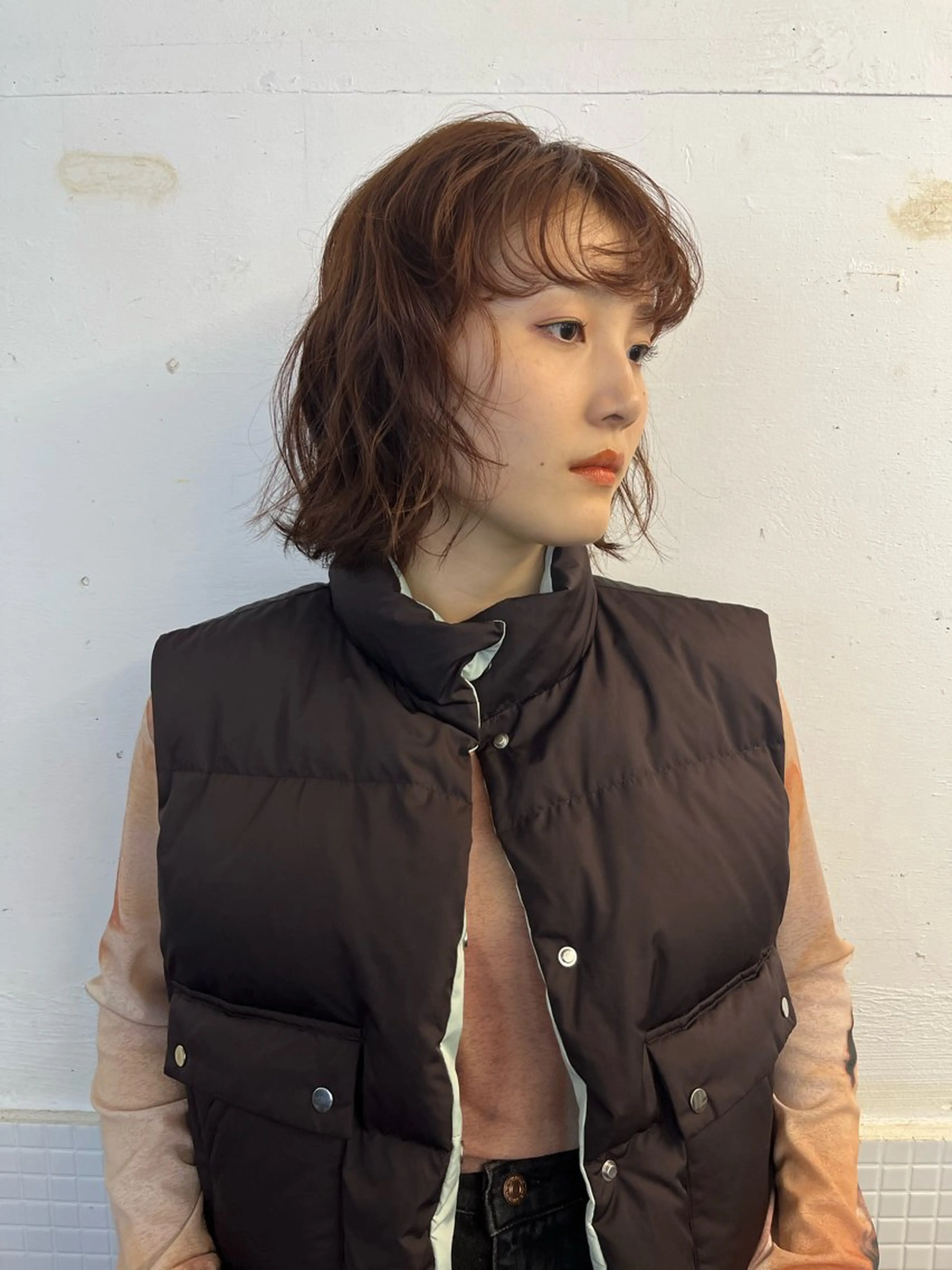 ショート カラー ヘアカラー トリートメント NOUN所属・eri kinjoのヘアスタイル