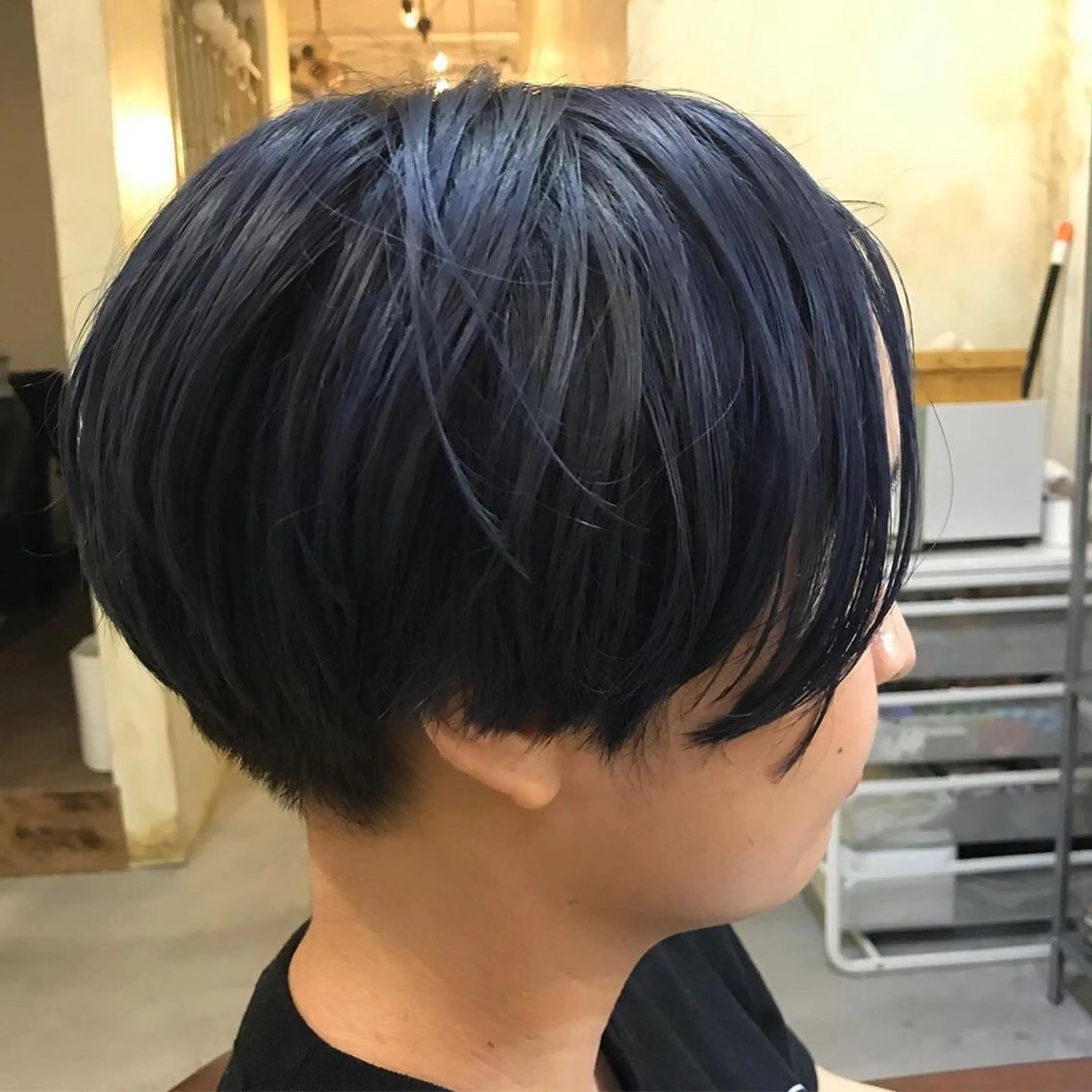 カラー ネイビーカラー tripletta（トリプレッタ）所属・tripletta トリプレッタのヘアスタイル