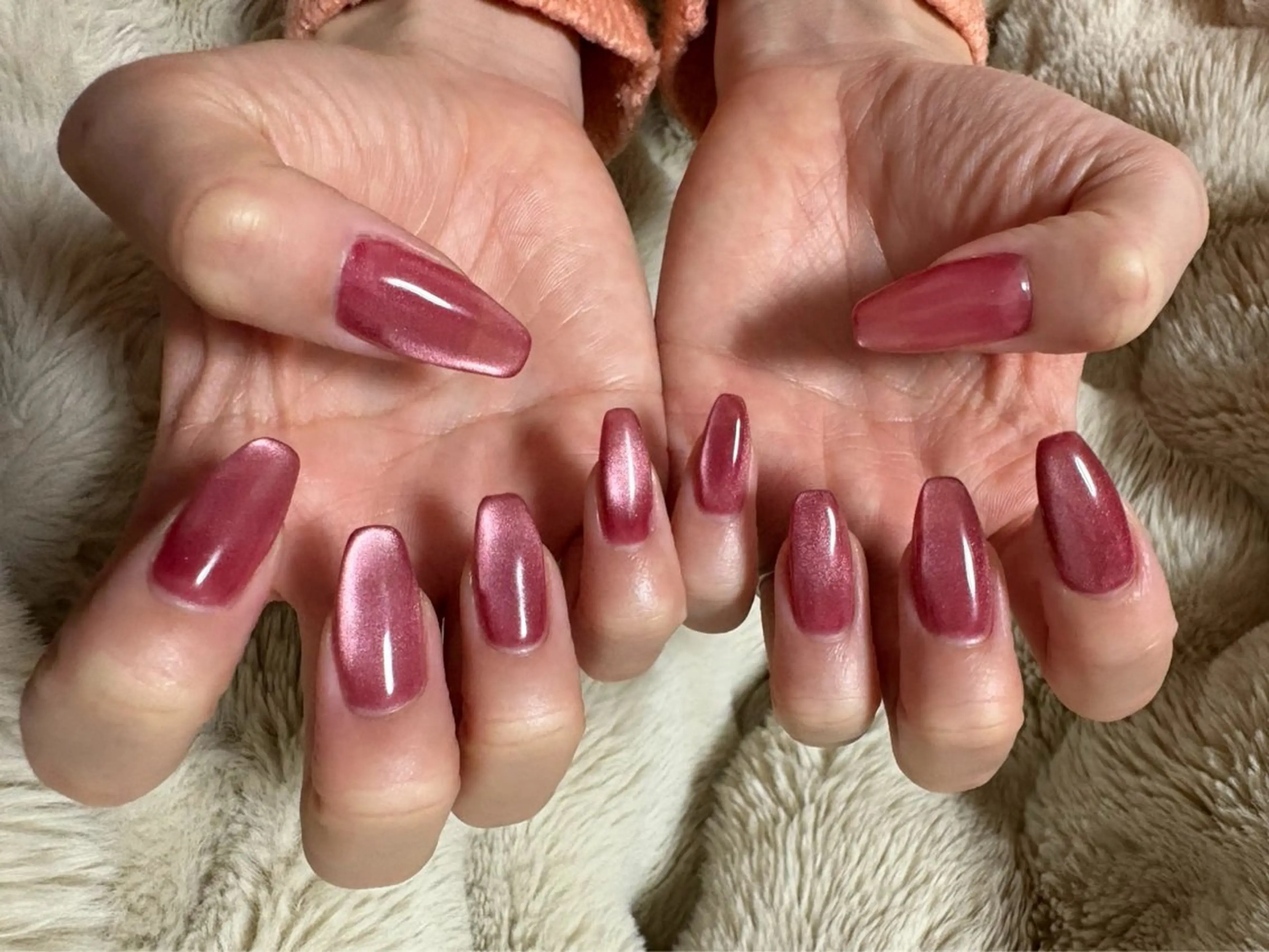 ❤️💅🏻ハンド/マグネットワンカラー/オフあり(パラジェル)の写真