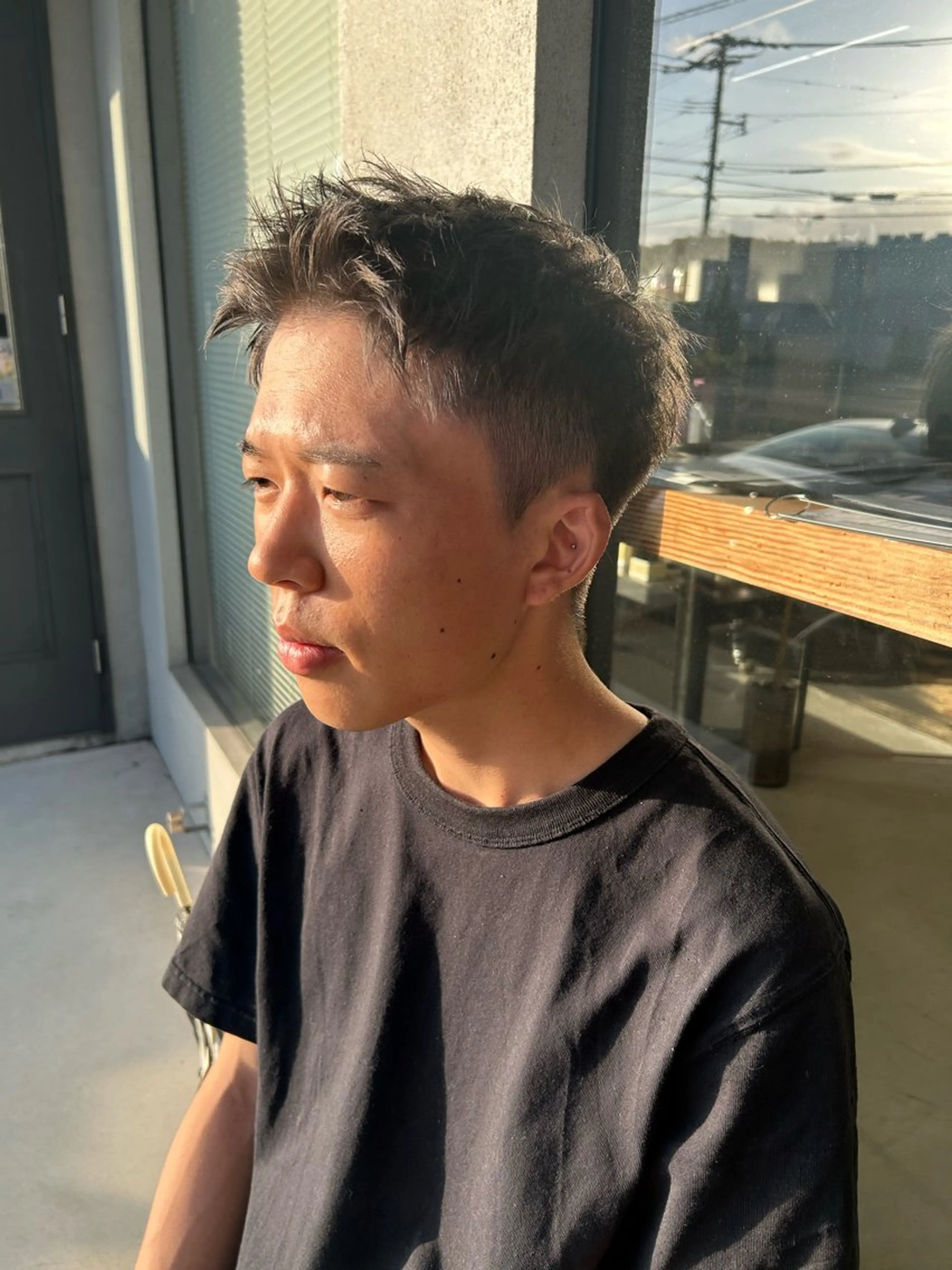 ショート カラー メンズ メンズブリーチ ブリーチ ヘアカラー guinness所属・★美容柱★ 🔥はると🔥のヘアスタイル