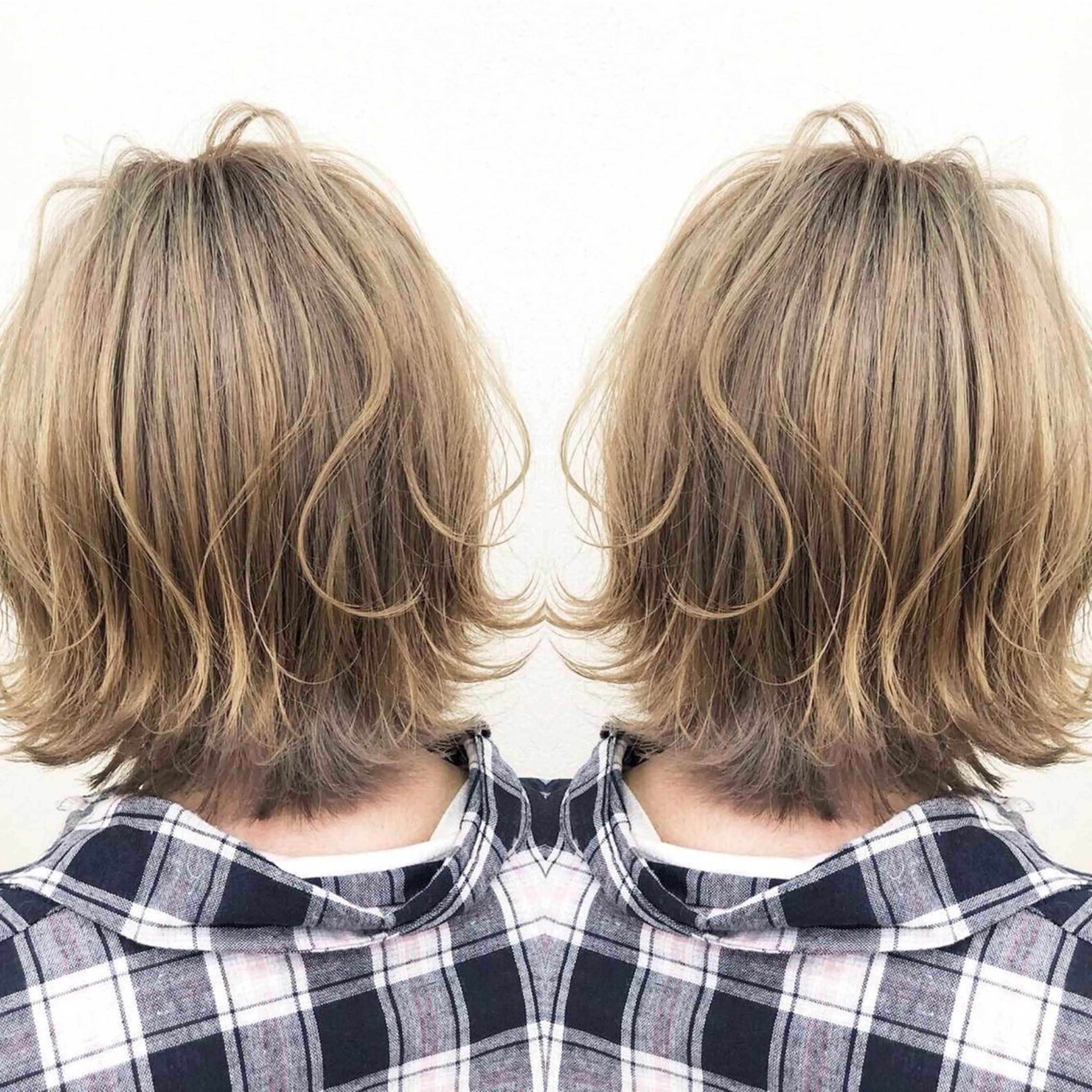 ショート カラー EARTH 越谷店のヘアスタイル