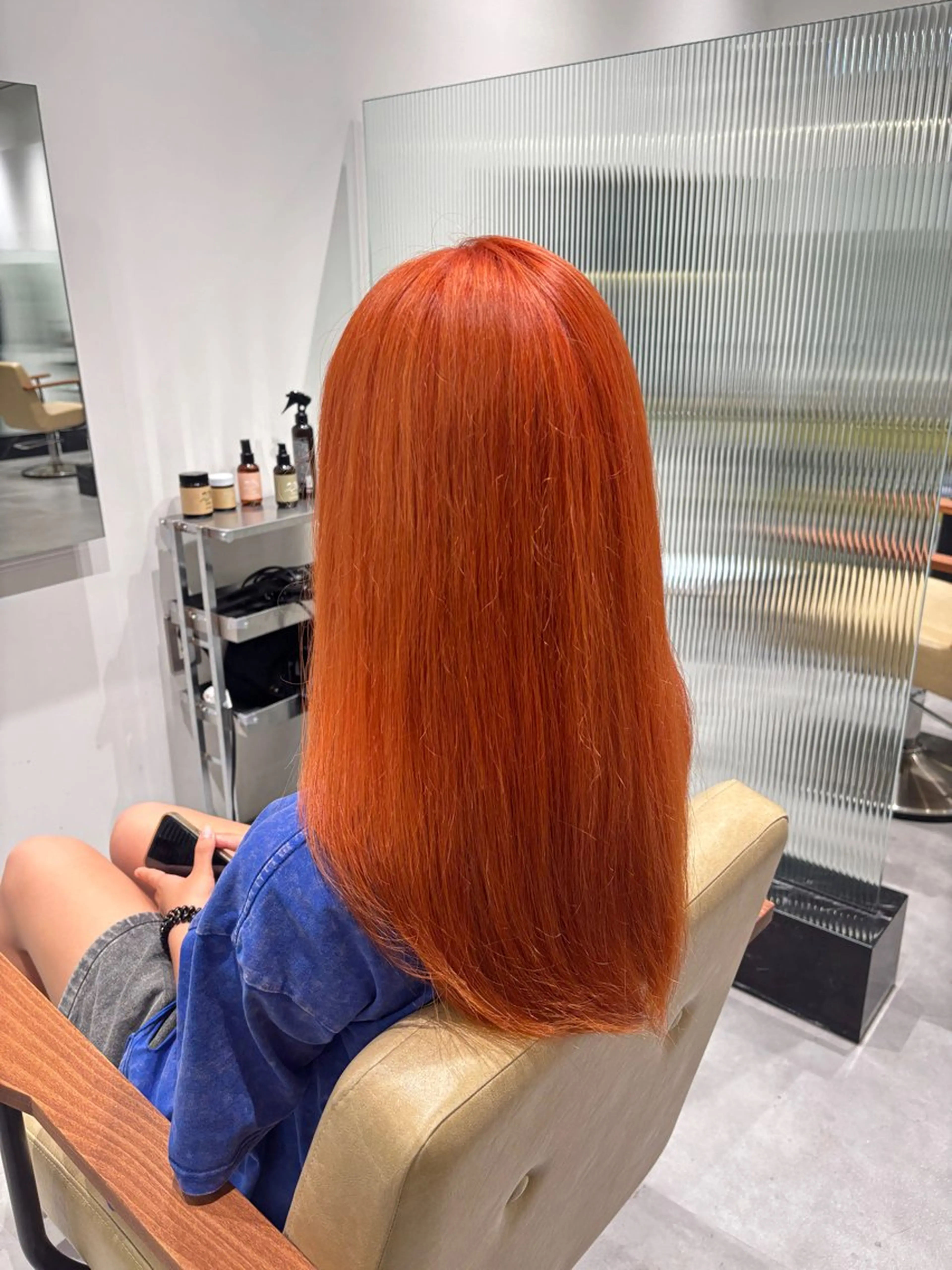 セミロング カラー ヘアカラー ハイトーンカラー/ インナー/木村黎🌞のヘアスタイル