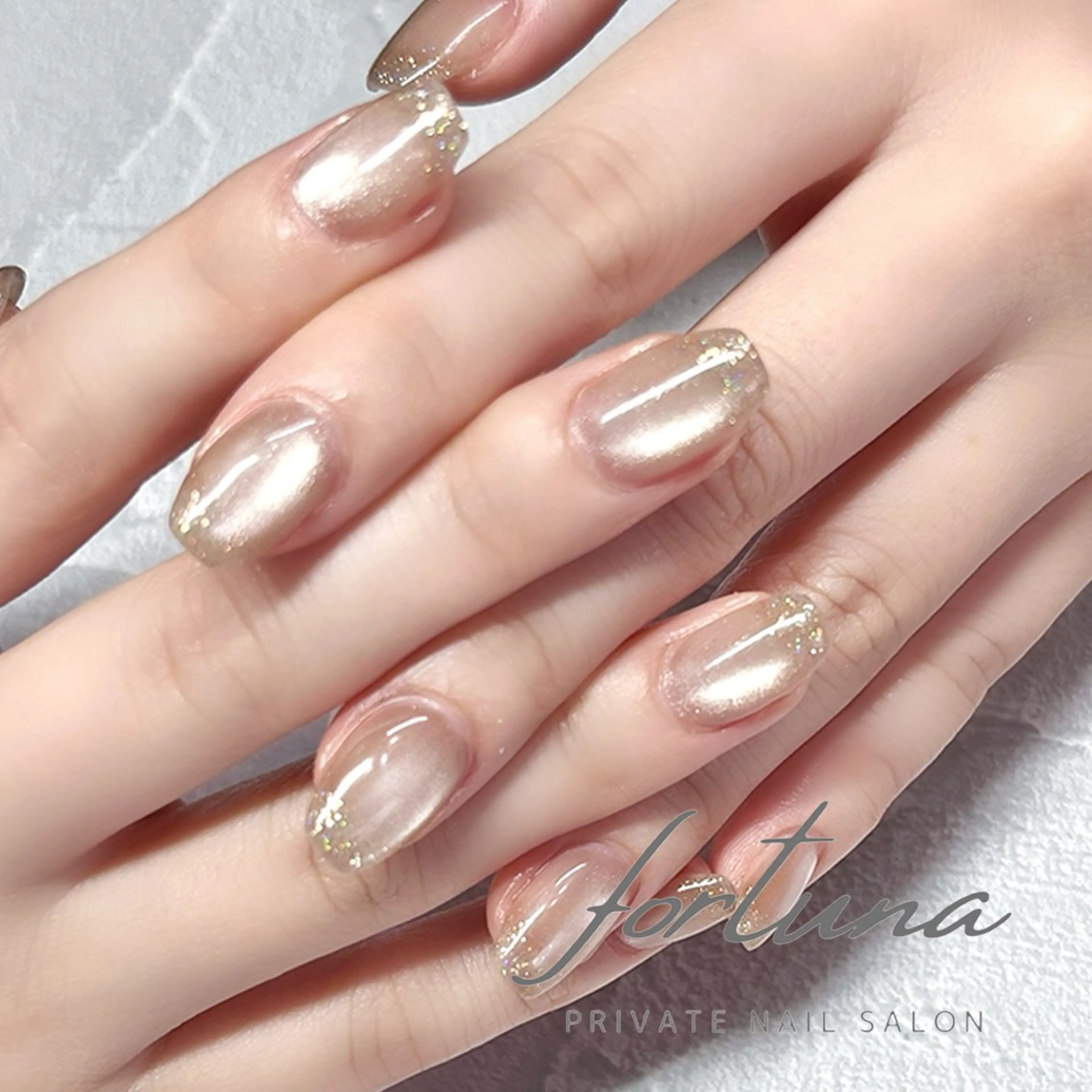 ネイル マグネットネイル ハンドネイル fortuna 武藤裕美のネイルデザイン