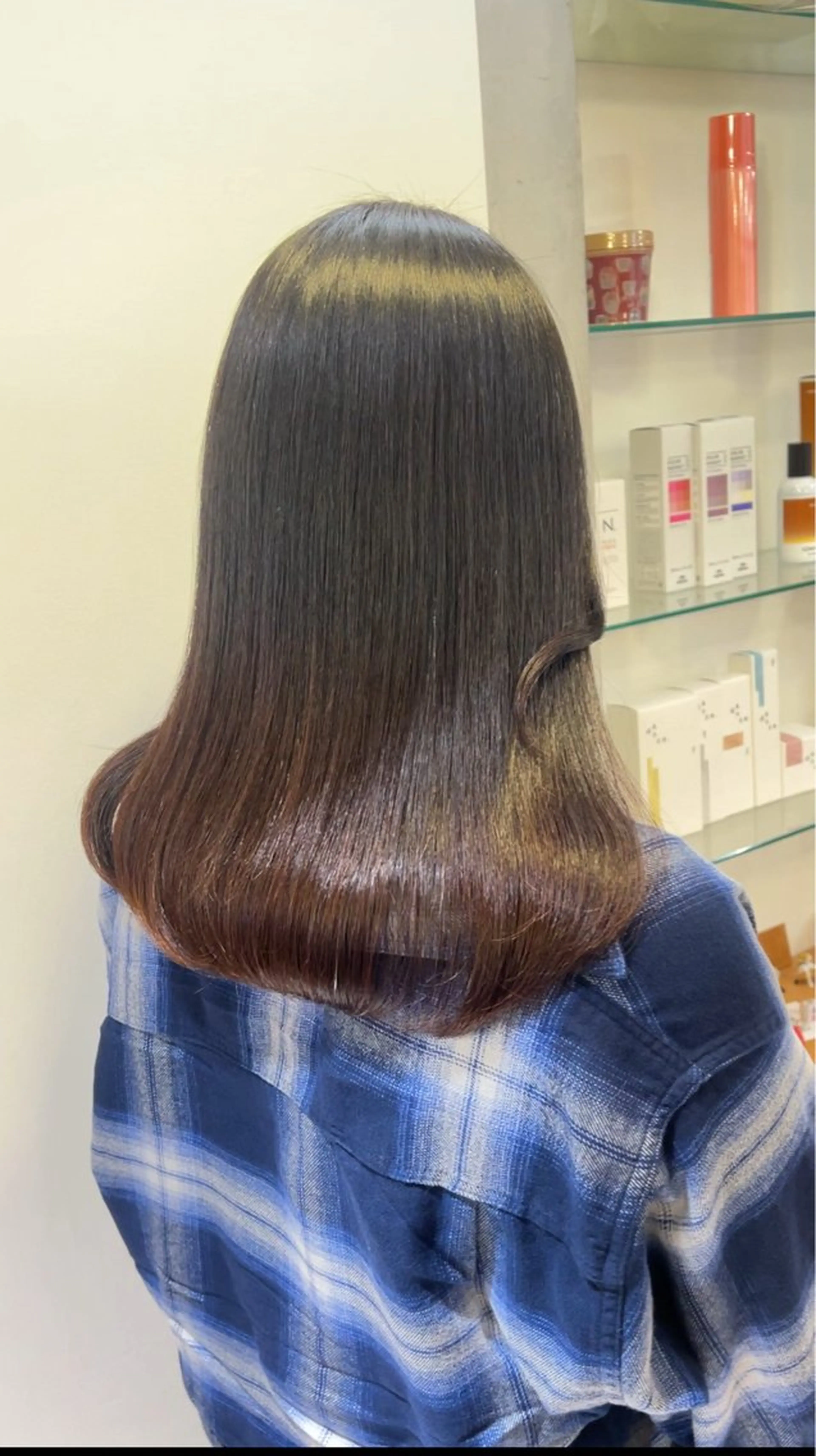 セミロング LYNDA所属・sana🤍ゆる ベージュ🤍のヘアスタイル