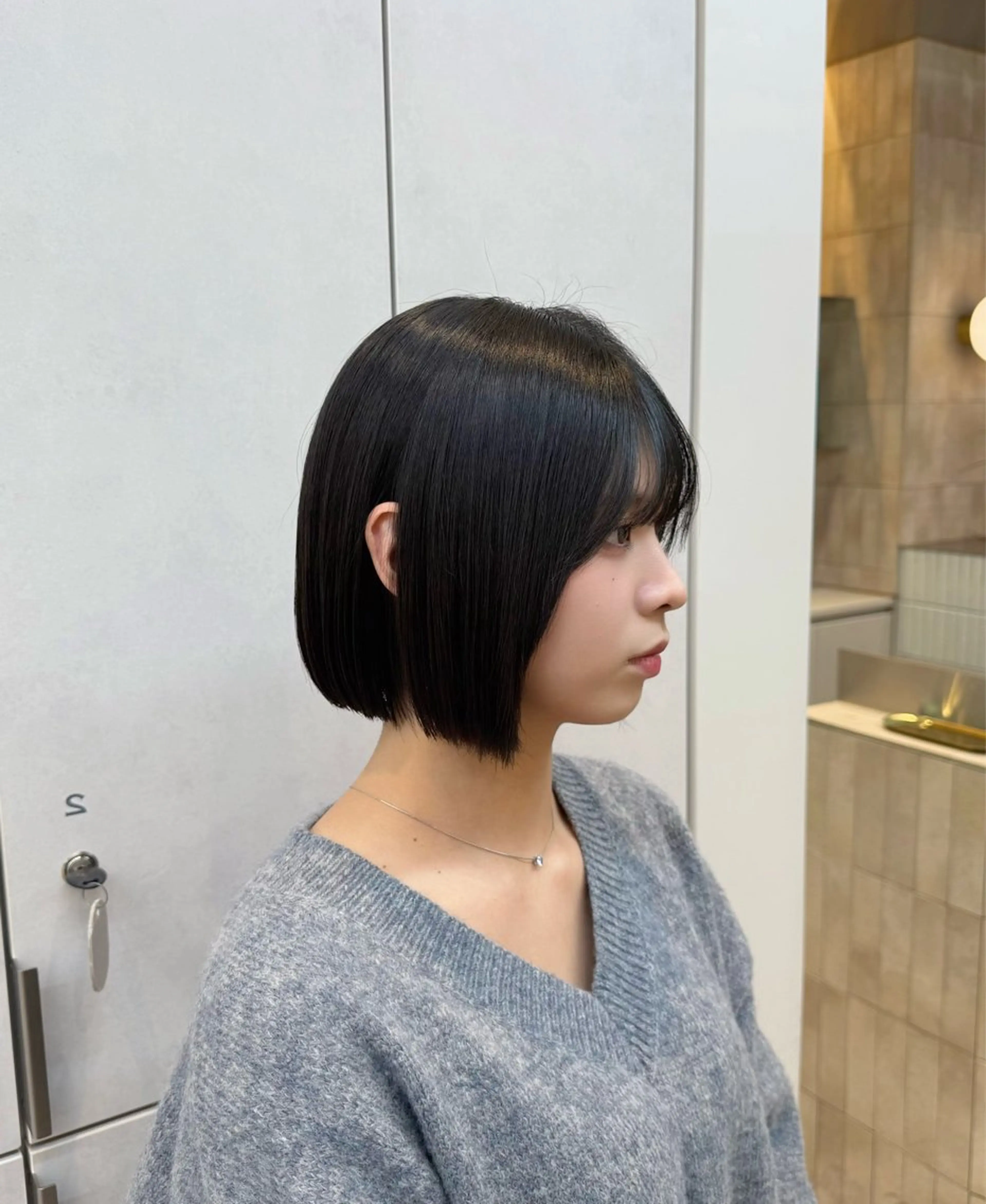 ショート カット ヘアカラー トリートメント Hello by Sea所属・レイヤー/艶髪/ボブ /くびれ/伊藤　勇司のヘアスタイル