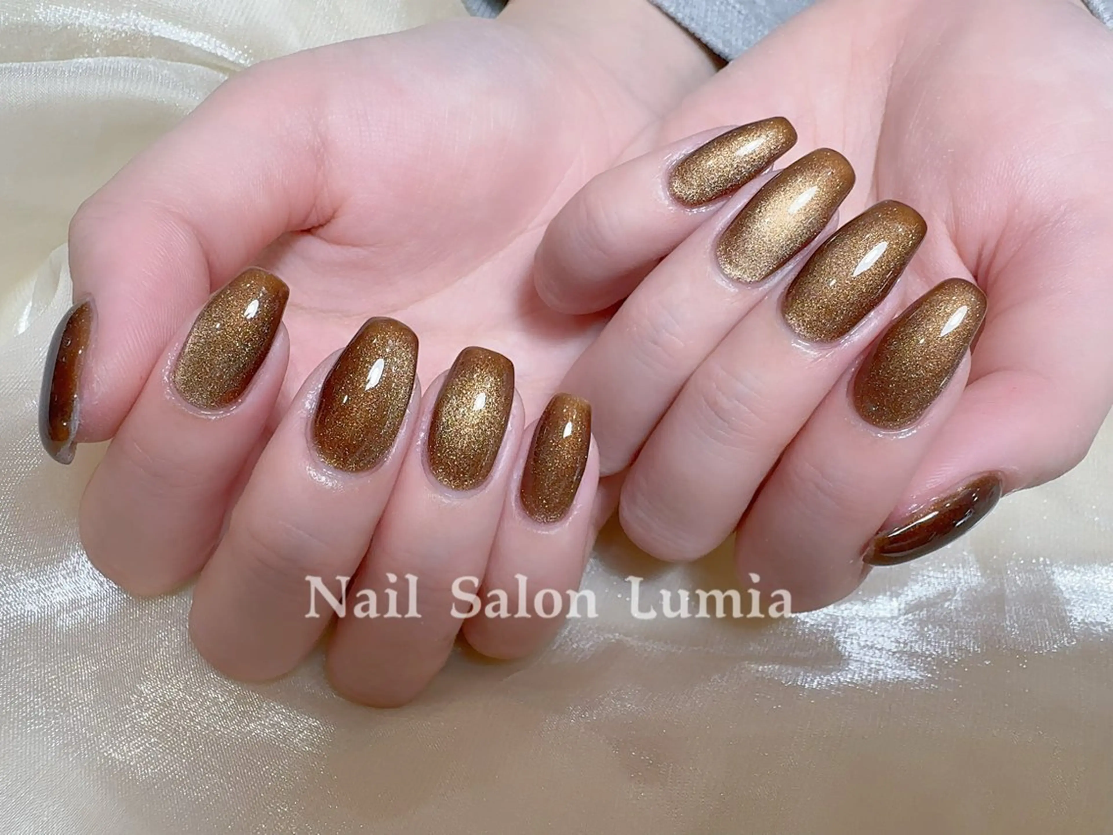 ネイル ハンドネイル ネイルサロン ルミア Lumia 店長のネイルデザイン