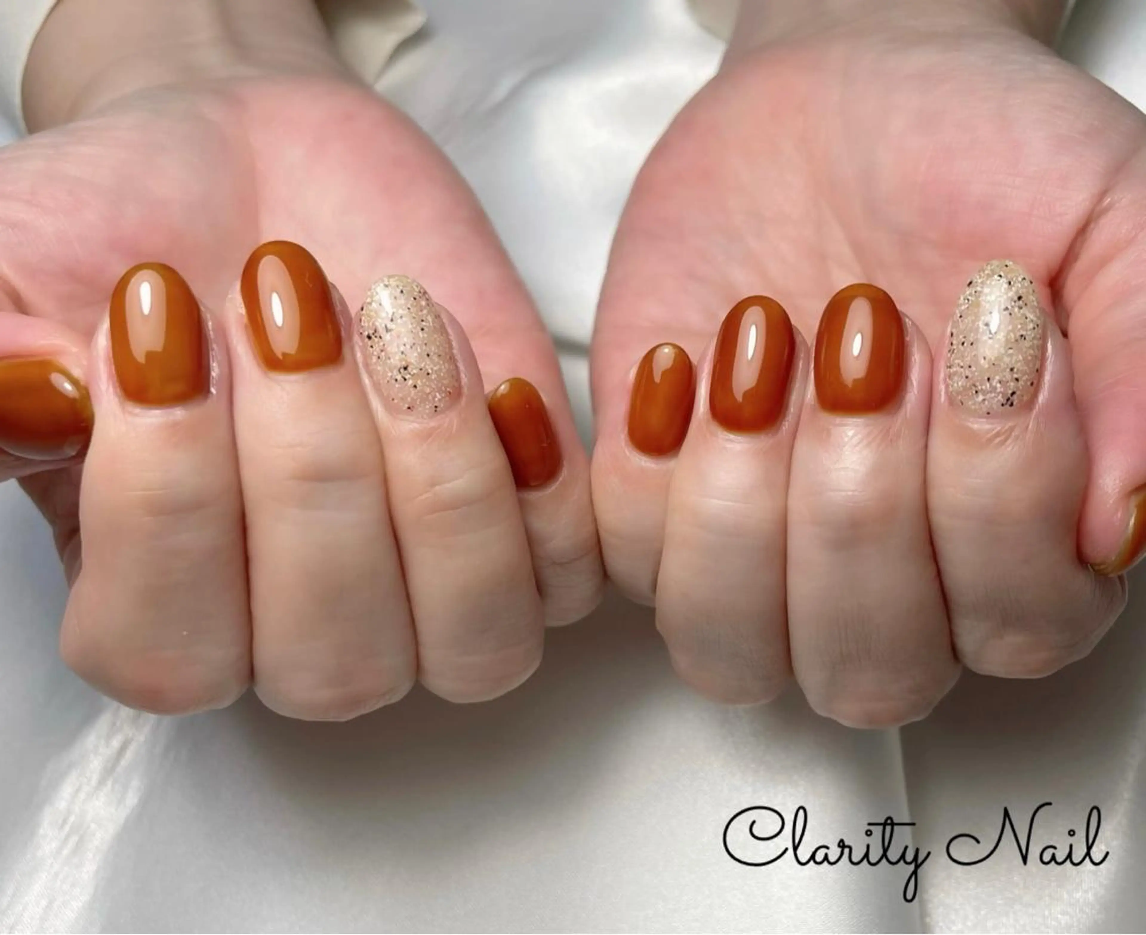 ネイル ワンカラーネイル ハンドネイル Clarity Nailのネイルデザイン