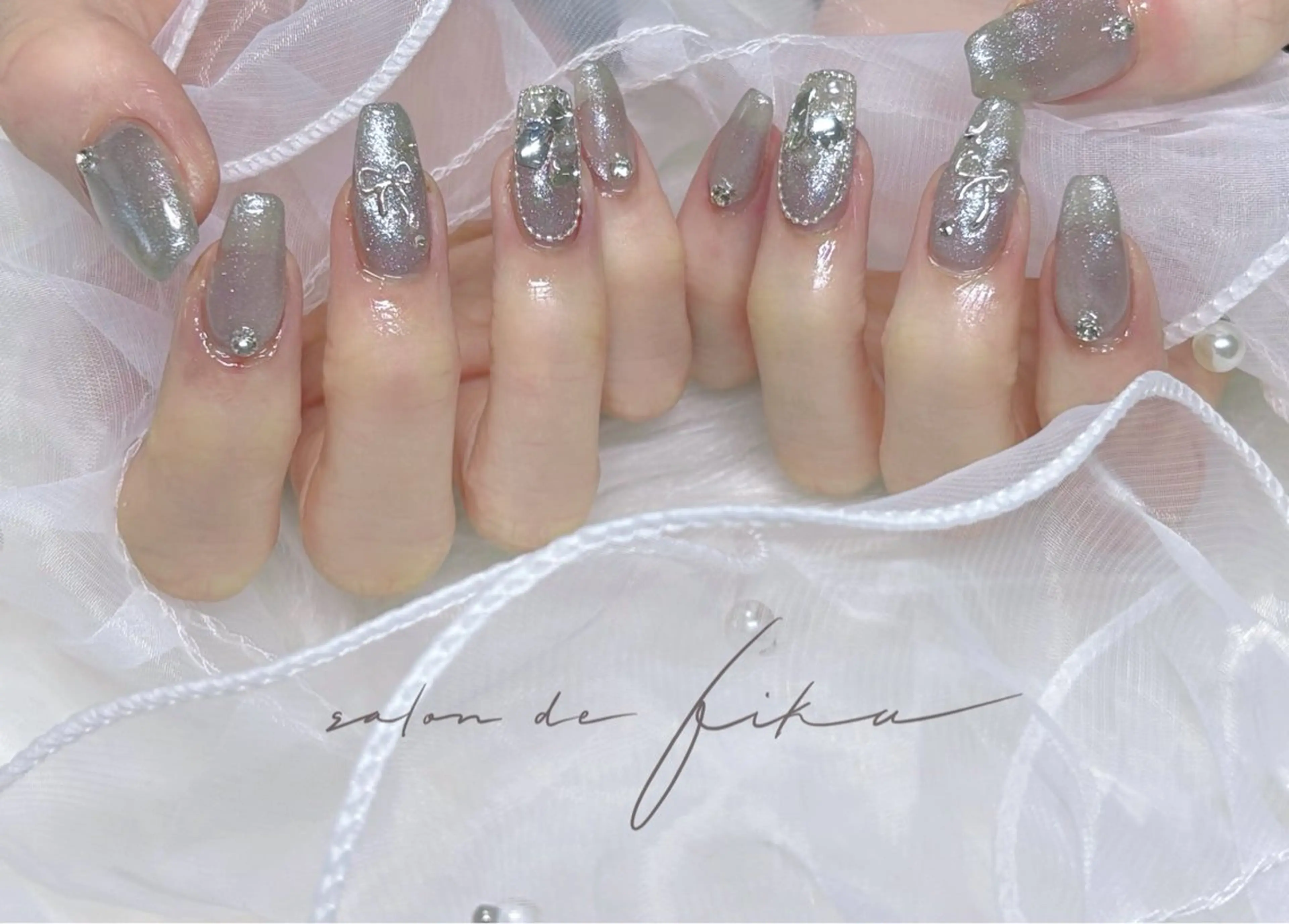 ネイル シンプルネイル ハンドネイル 🐝TOMO🎀ིྀ 【パラジェル取扱店】のネイルデザイン