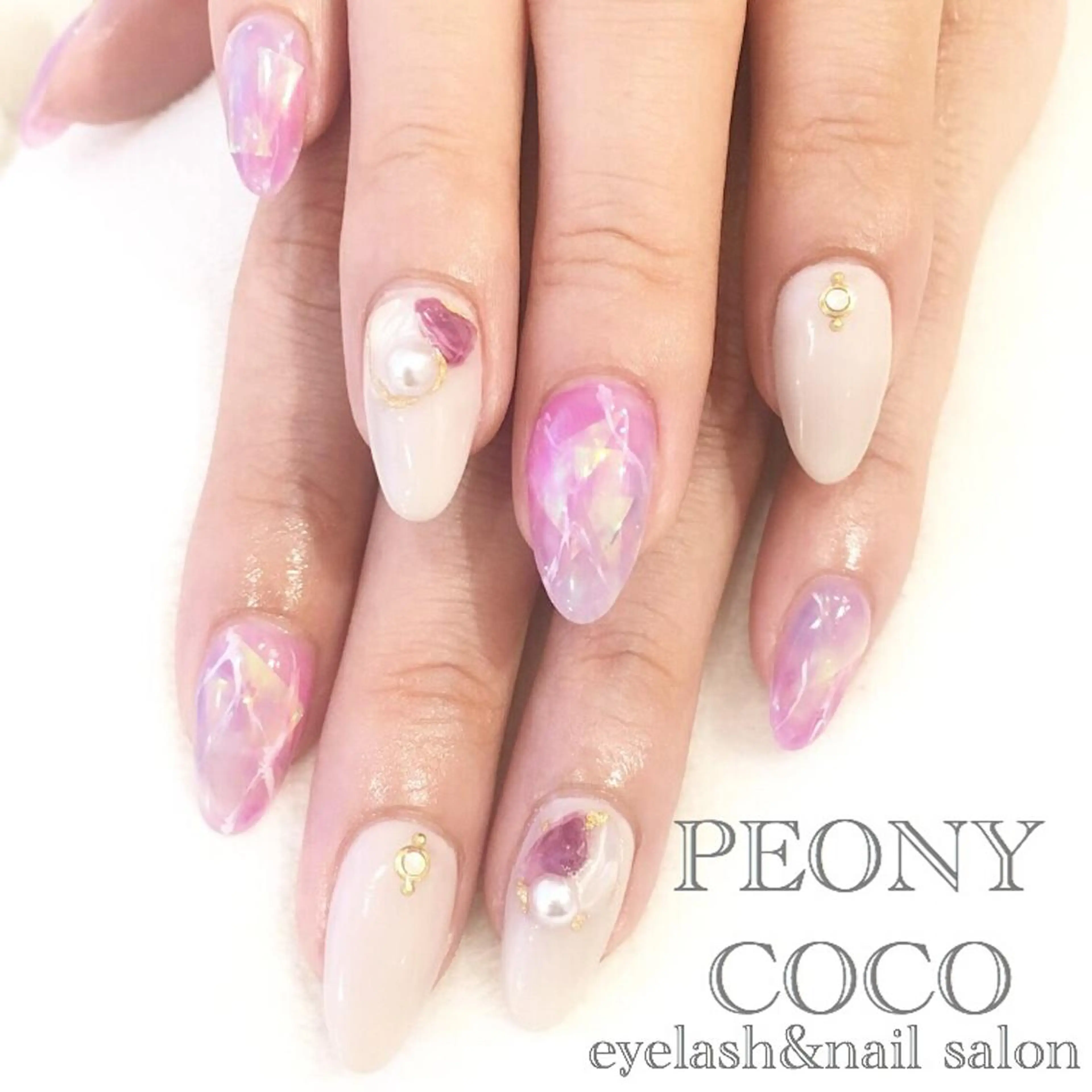 ロング ネイル マツエク・マツパ Beauty salon STELLA所属・STELLA 大西南帆のマツエク・マツパデザイン