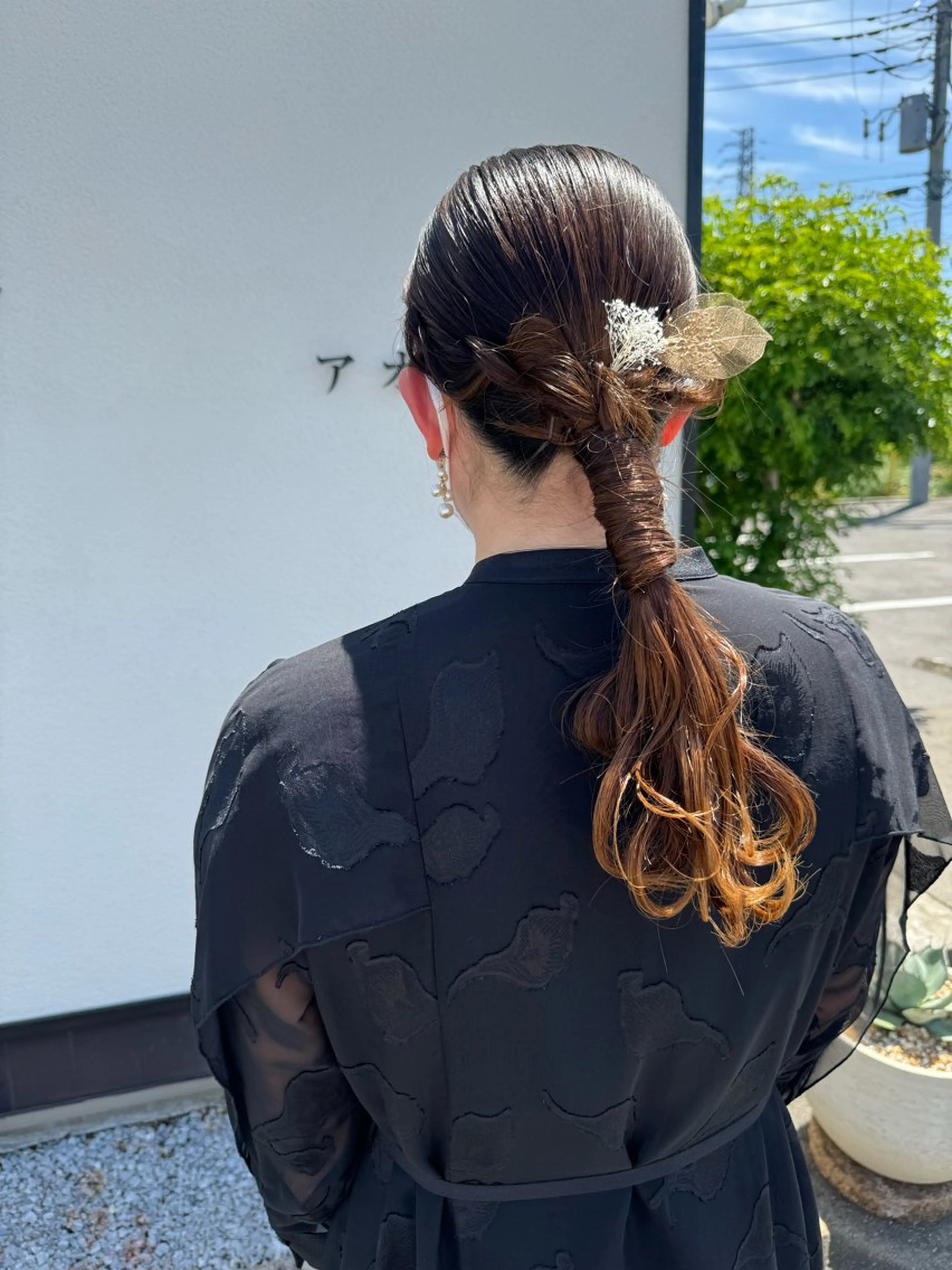 ヘアアレンジ アオトソラ いしざかのヘアスタイル