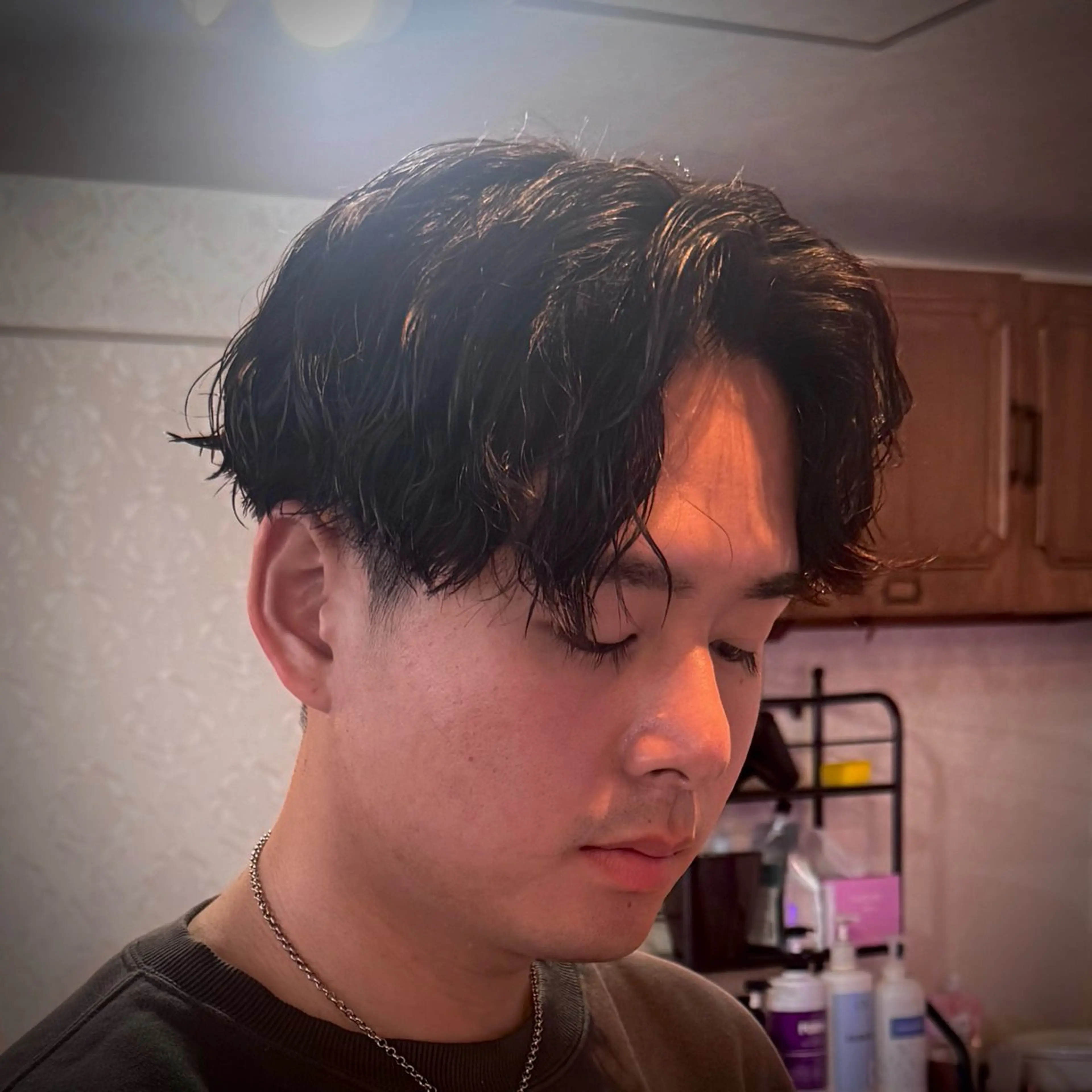 ショート パーマ メンズ カット パーマ GLADMAN'S CUT CLUB 立川所属・立川メンズカット/ メンズパーマ💈三上のヘアスタイル