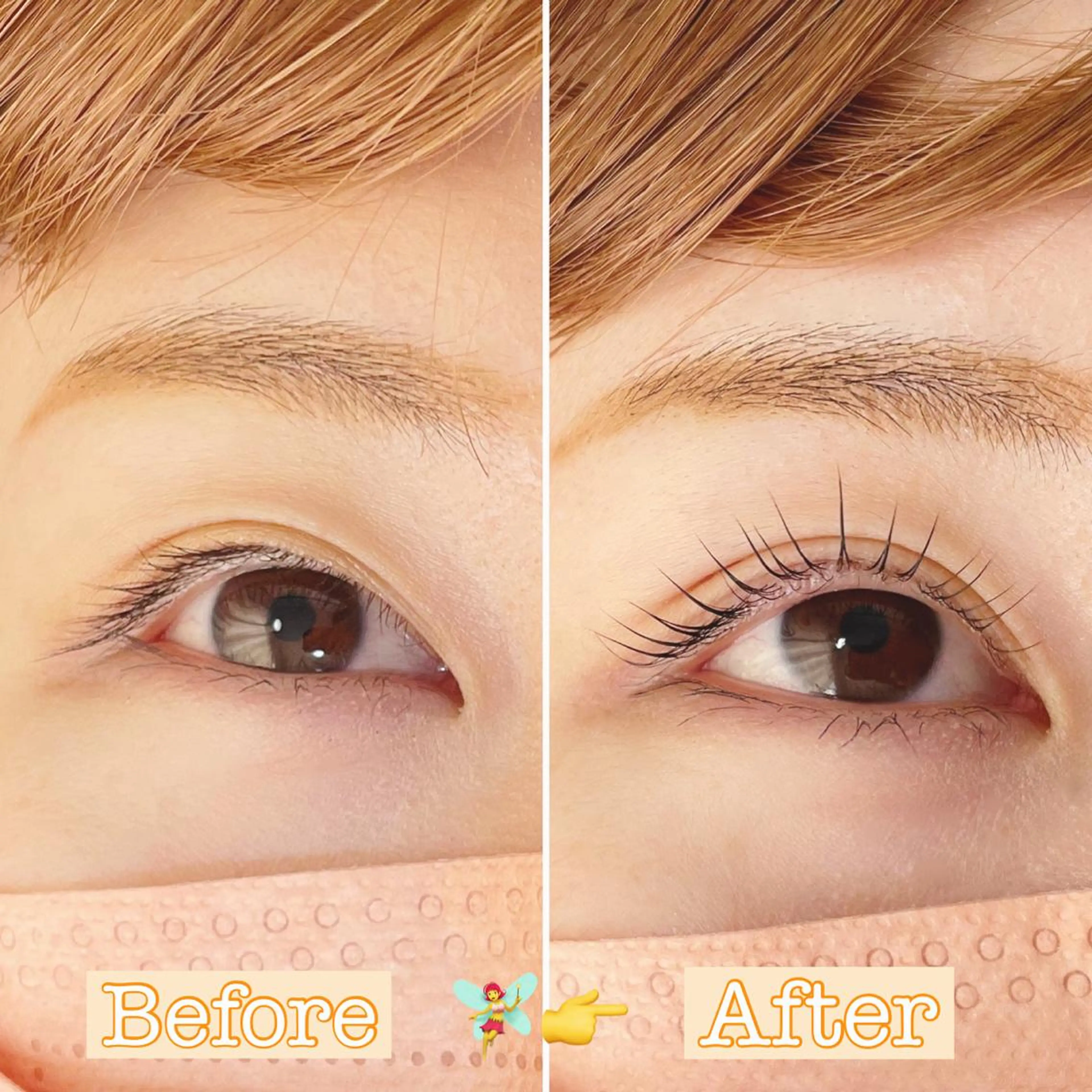 マツエク・マツパ 一重×まつ毛パーマ マツパ Rita Eyesの眉毛・アイブロウイメージ