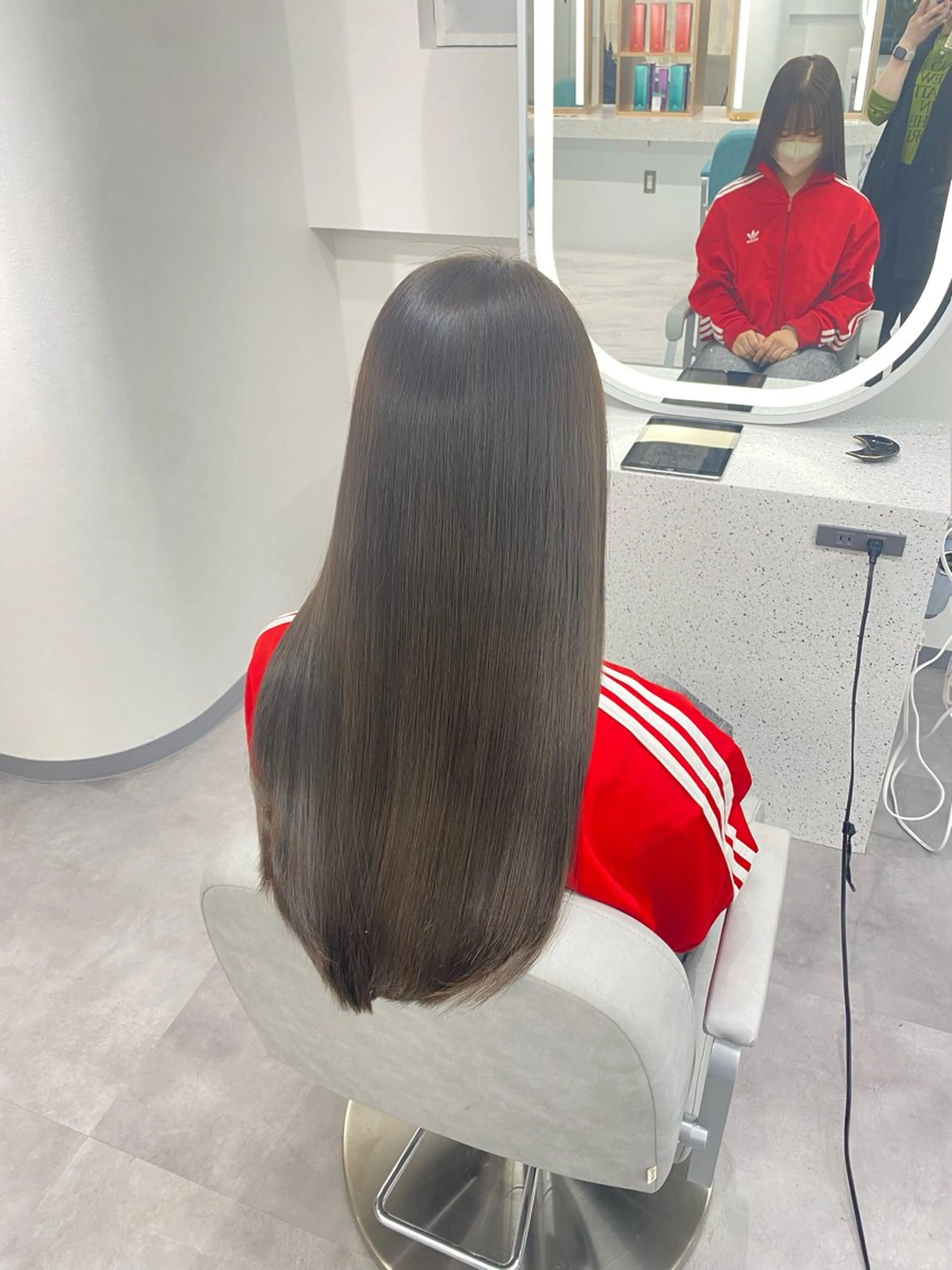 ロング 薮本 真優のヘアスタイル